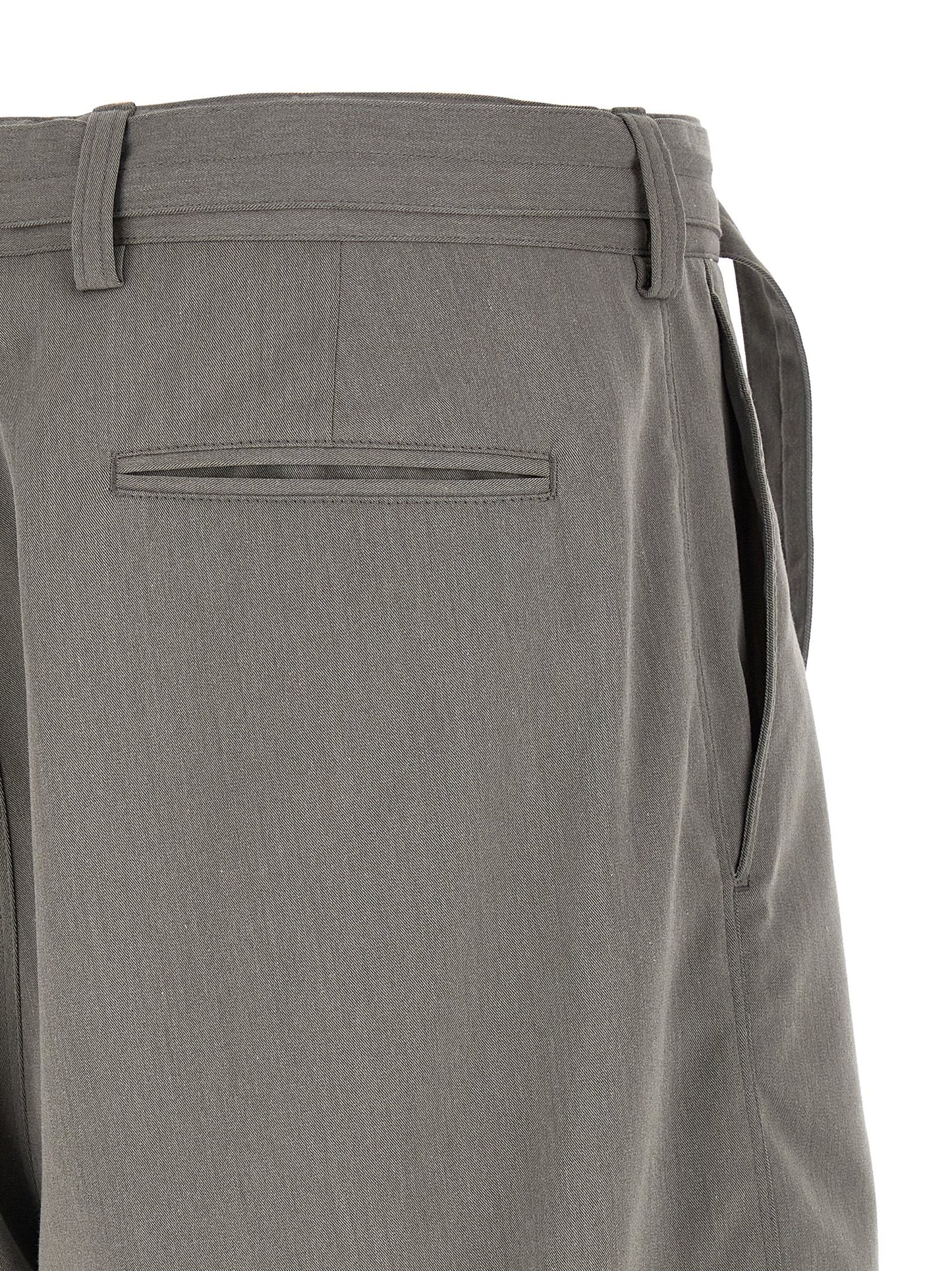 CELLAR DOOR Men's Viscose & Polyester Bermuda Shorts - Gray