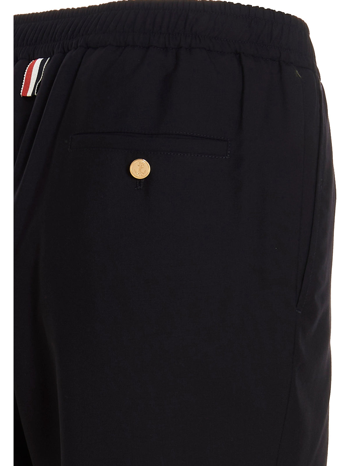 Thom Browne Men's Athletic Wool Trousers - Blue