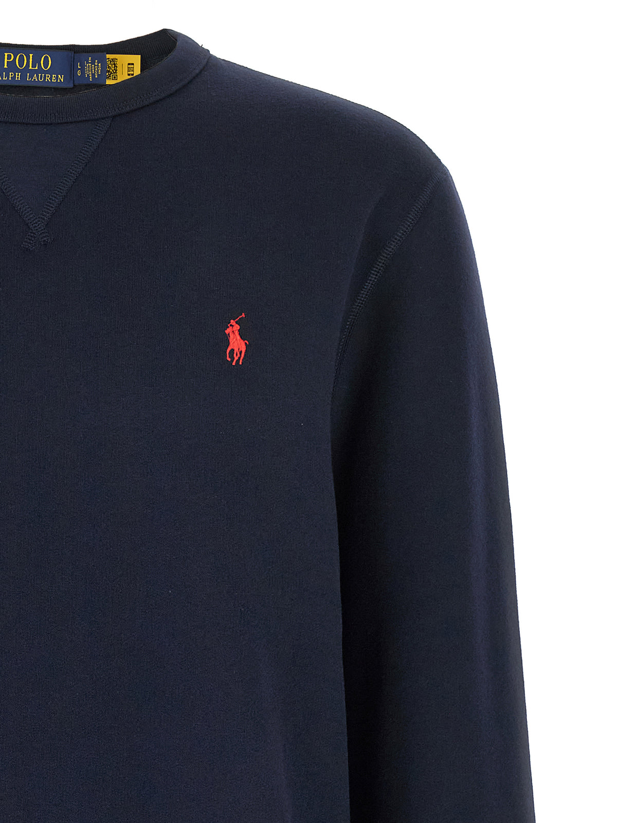 Polo Ralph Lauren Men's Crew Neck Cotton Polyester Sweatshirt - Blue