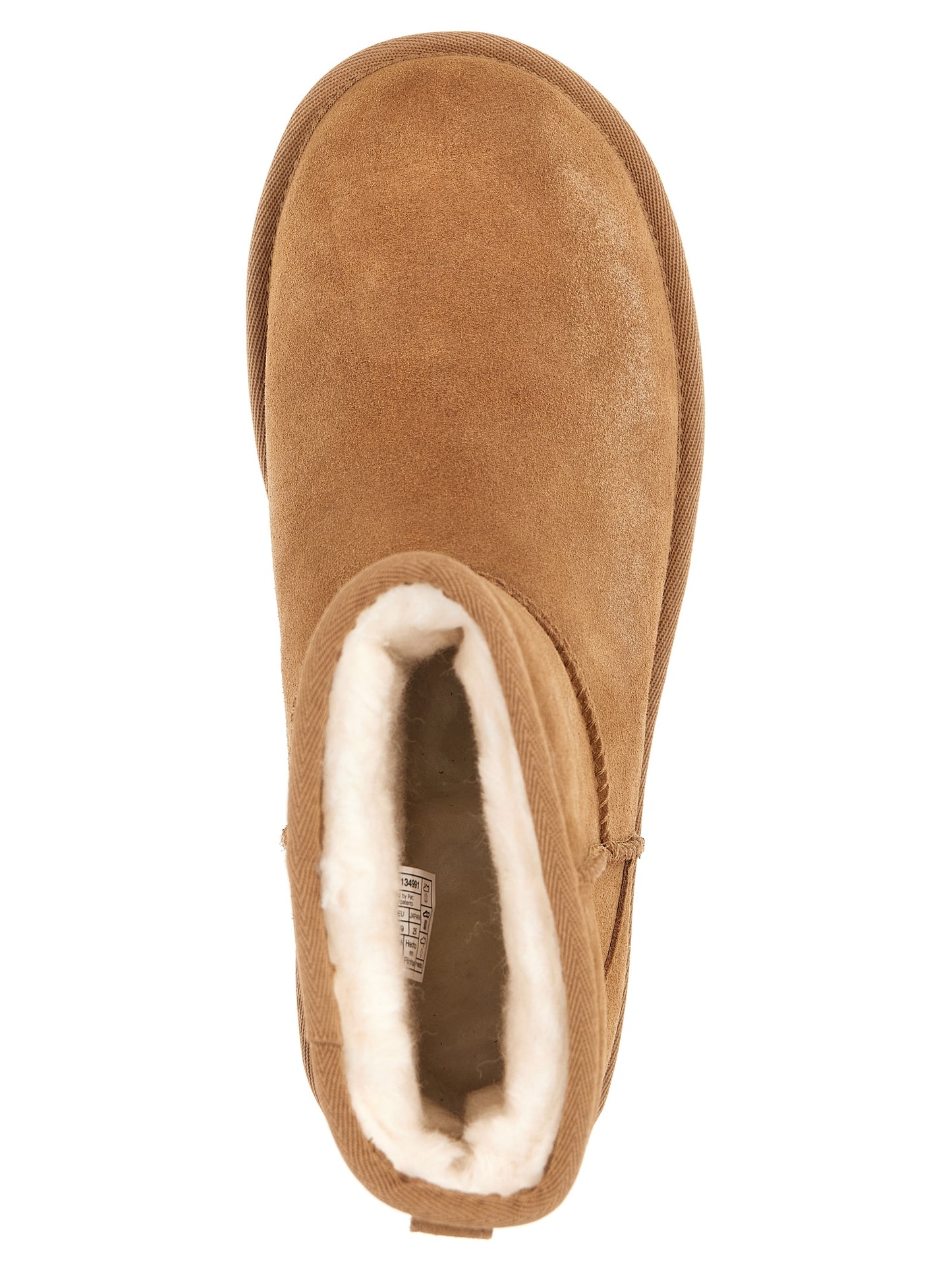 UGG The Blend Women's EVA & Cowhide Suede Leather Platform Ankle Boots - Brown