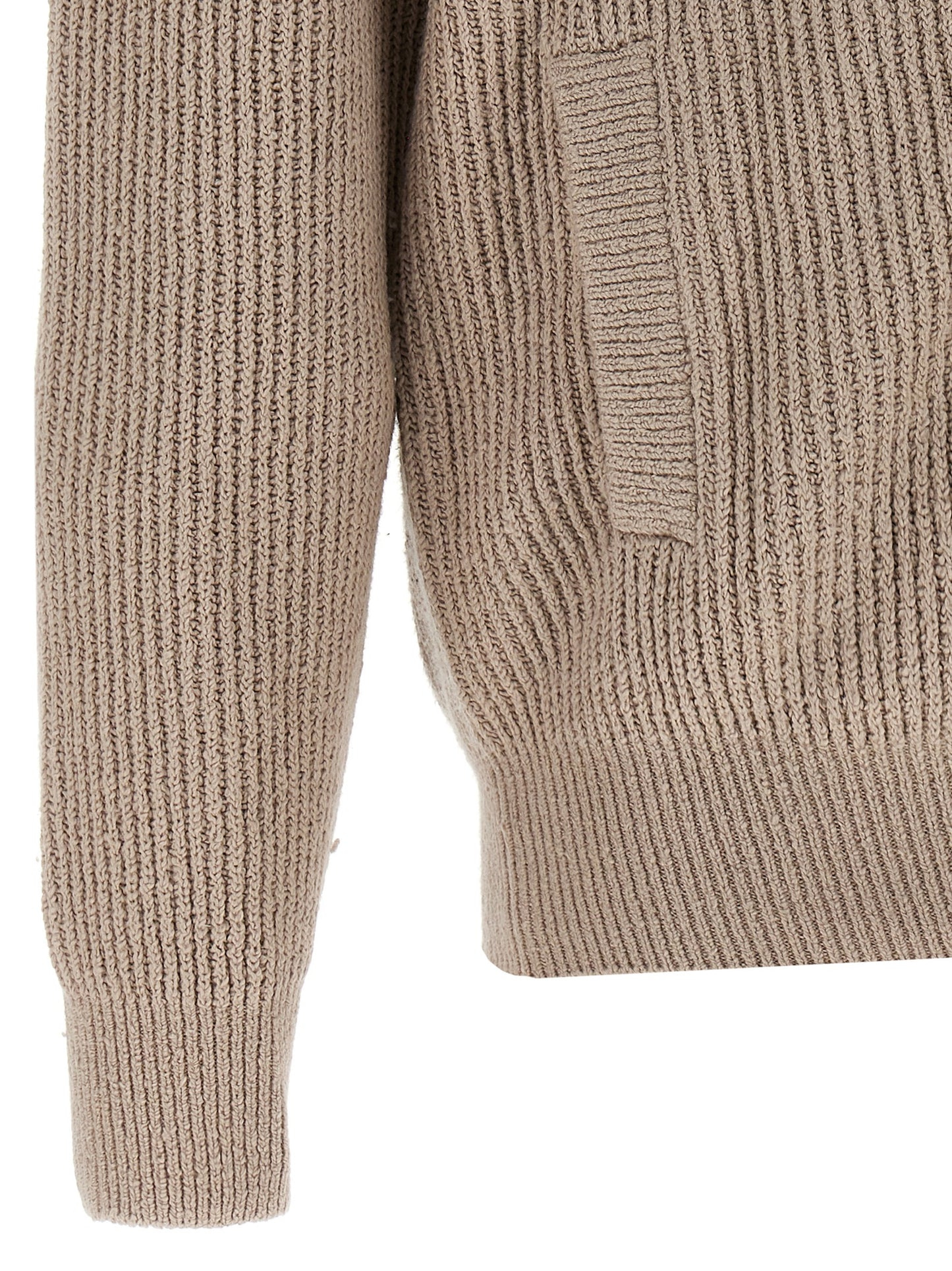 Brunello Cucinelli Men's Cotton Cardigan - Beige