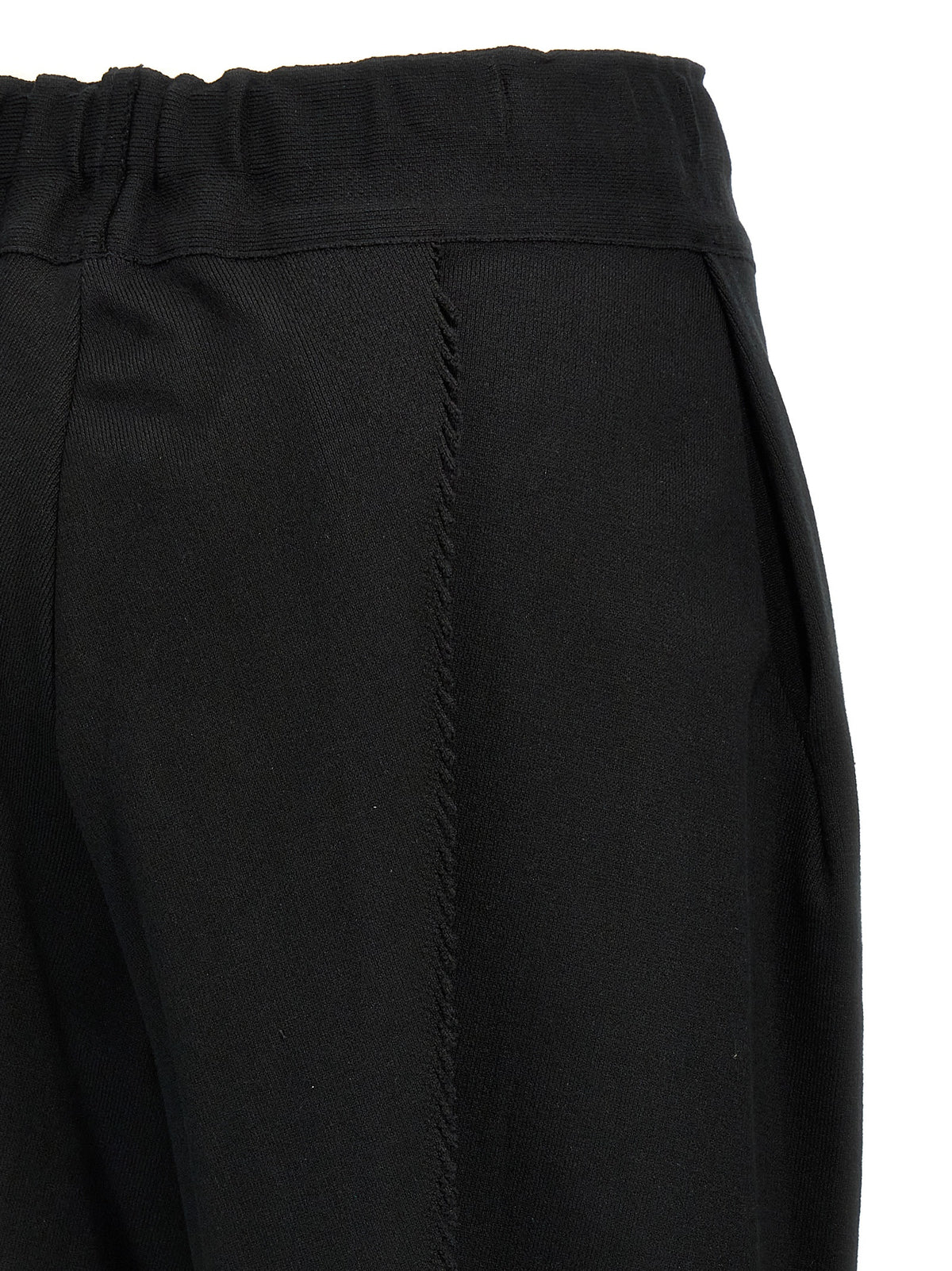 Casual Pants by Issey Miyake for women in polyurethane & nylon black & champagne features a polished silhouette with a polished , reaching a polished long and finished with a polished .