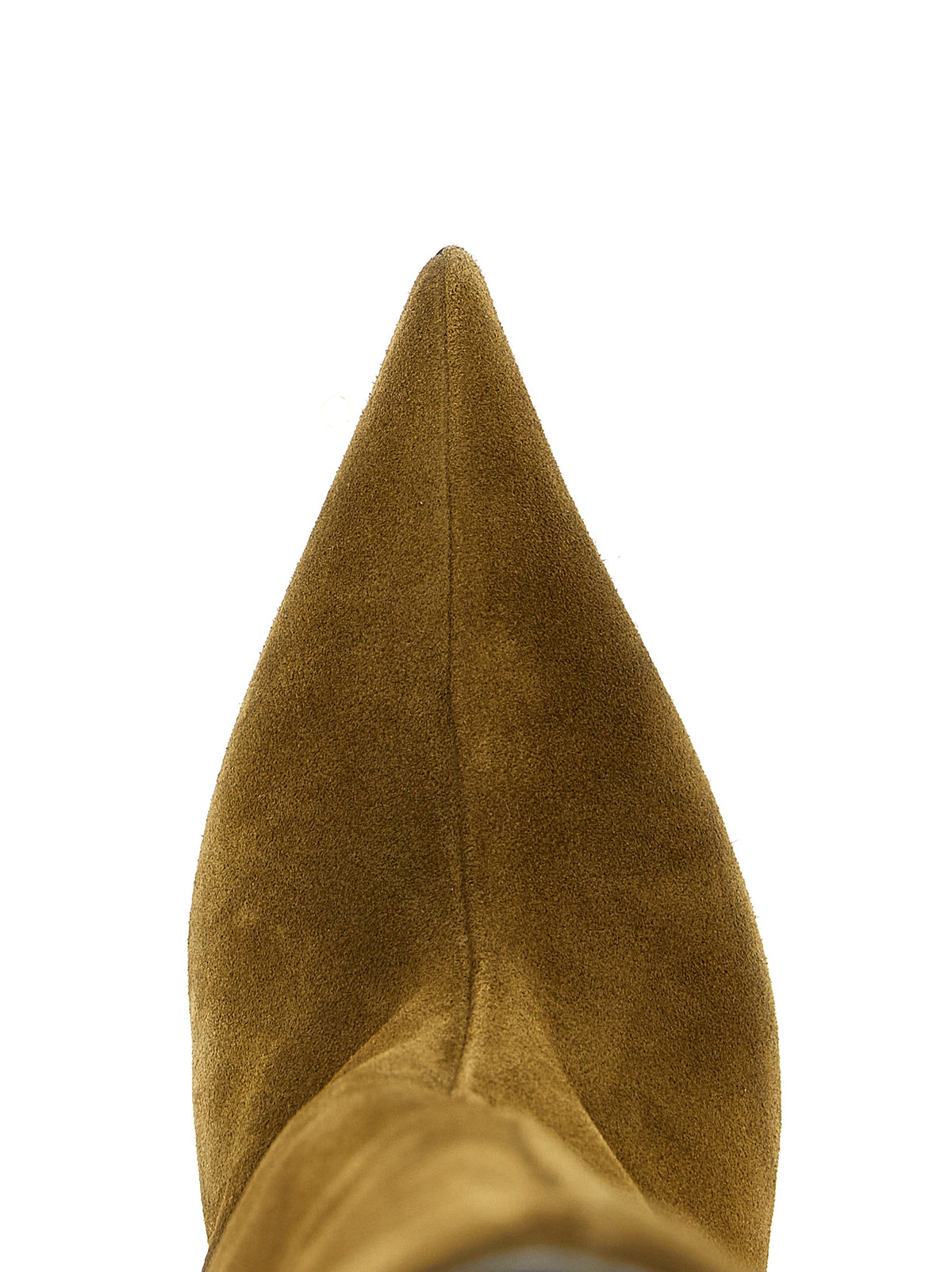 The Attico Women's Suede Goatskin Leather Over-The-Knee Boots - Bicolour Green