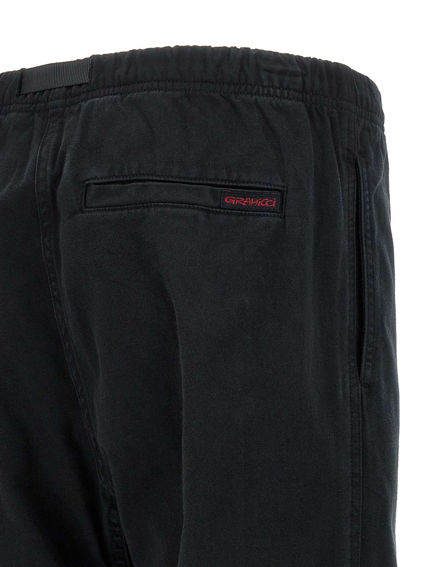 Gramicci Men's Wide Organic Cotton Twill Trousers - Black