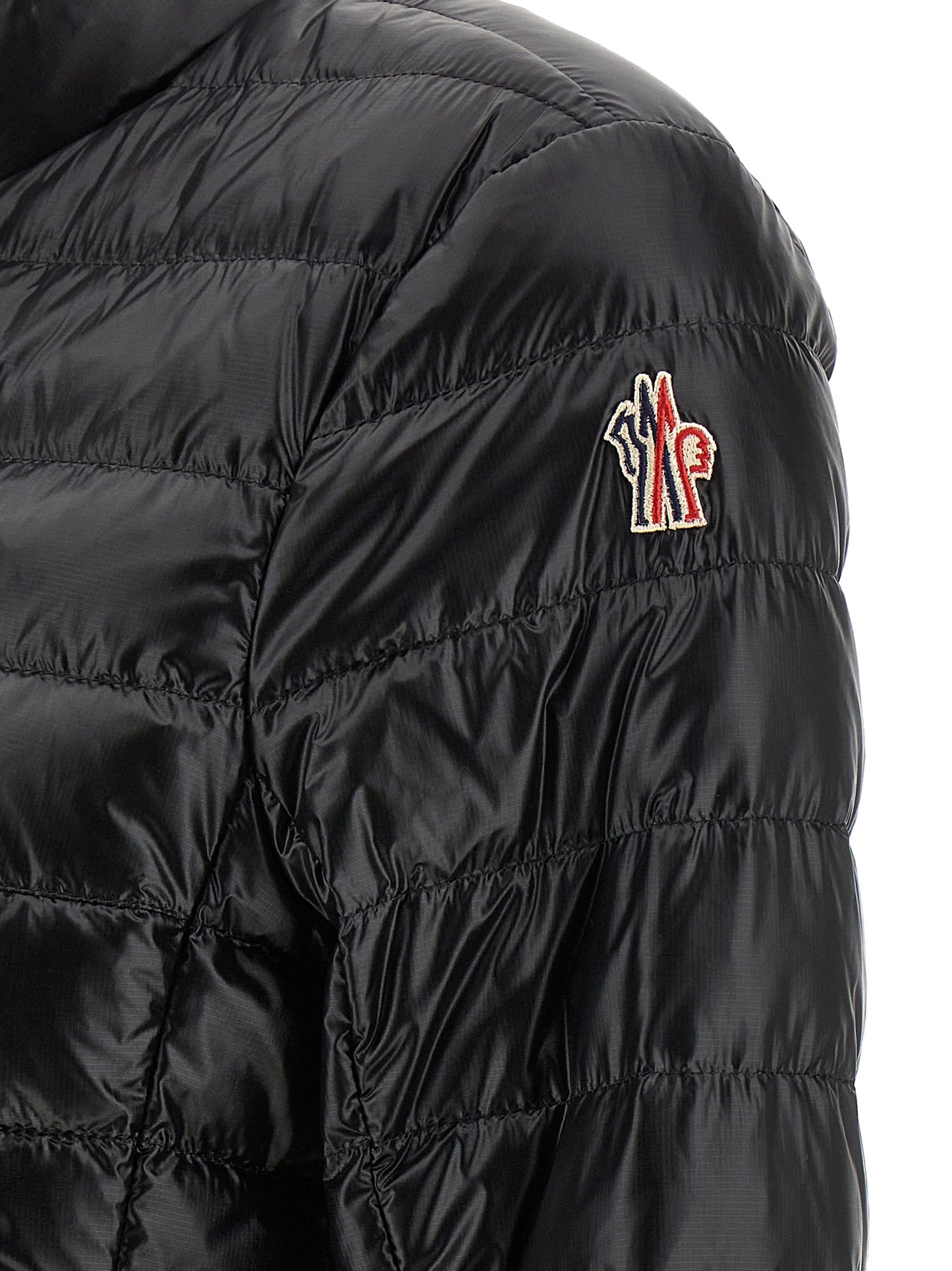 Moncler Grenoble Women's Quilted Down Goose Nylon & Goose-Down Puffer Jacket - Black Signature