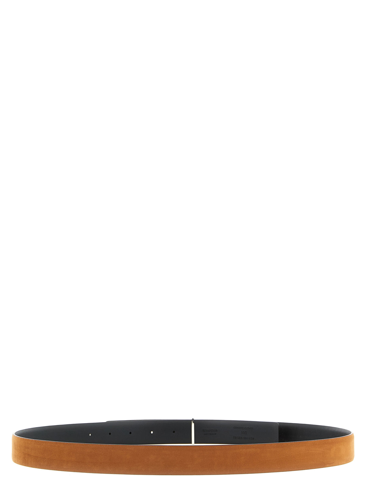 Tom Ford Plush Nubuck leather Belt - Multicolor