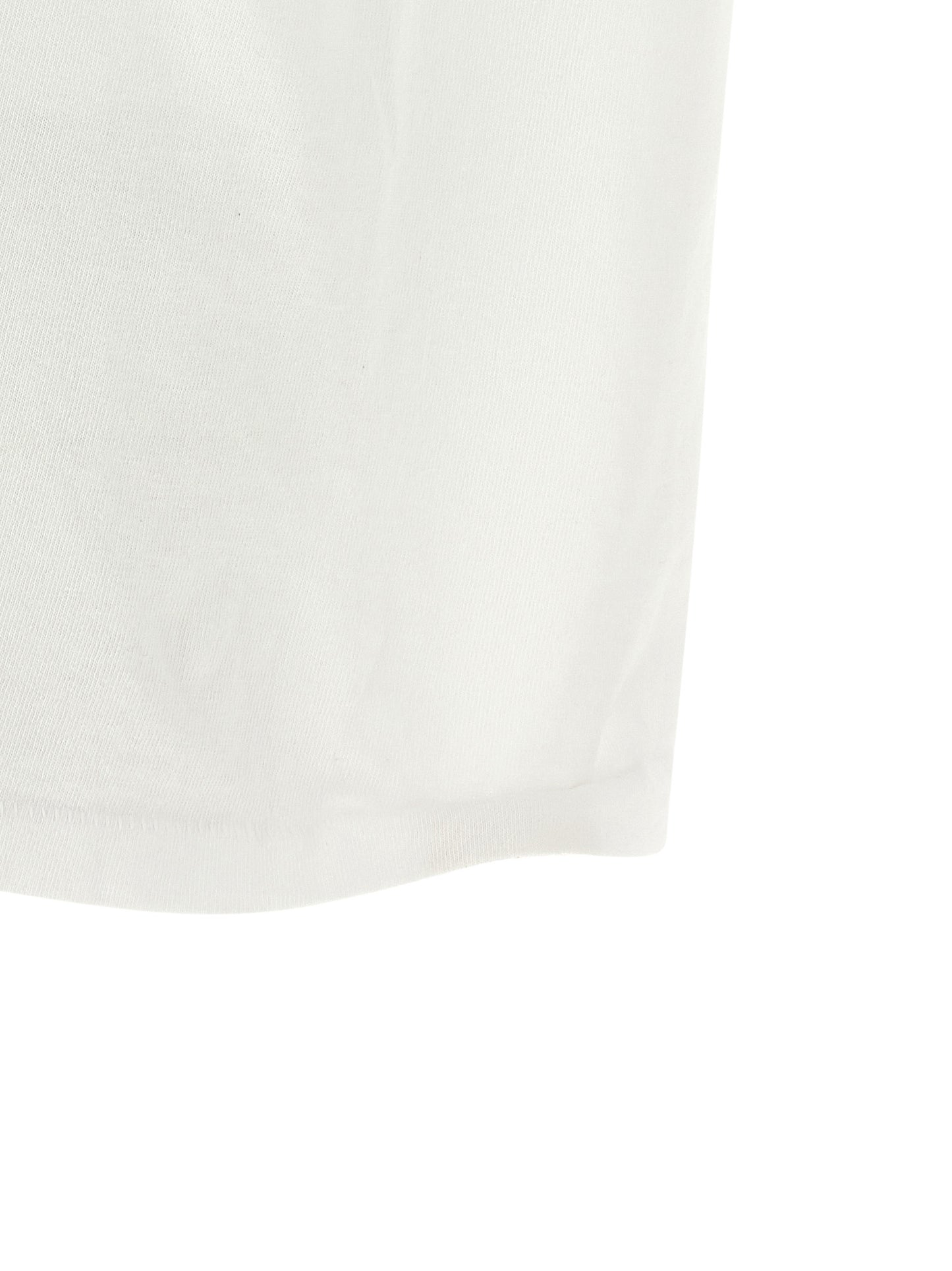 GALLERY DEPT. Men's Short-Sleeve Crew Neck Cotton T-Shirt - White Print