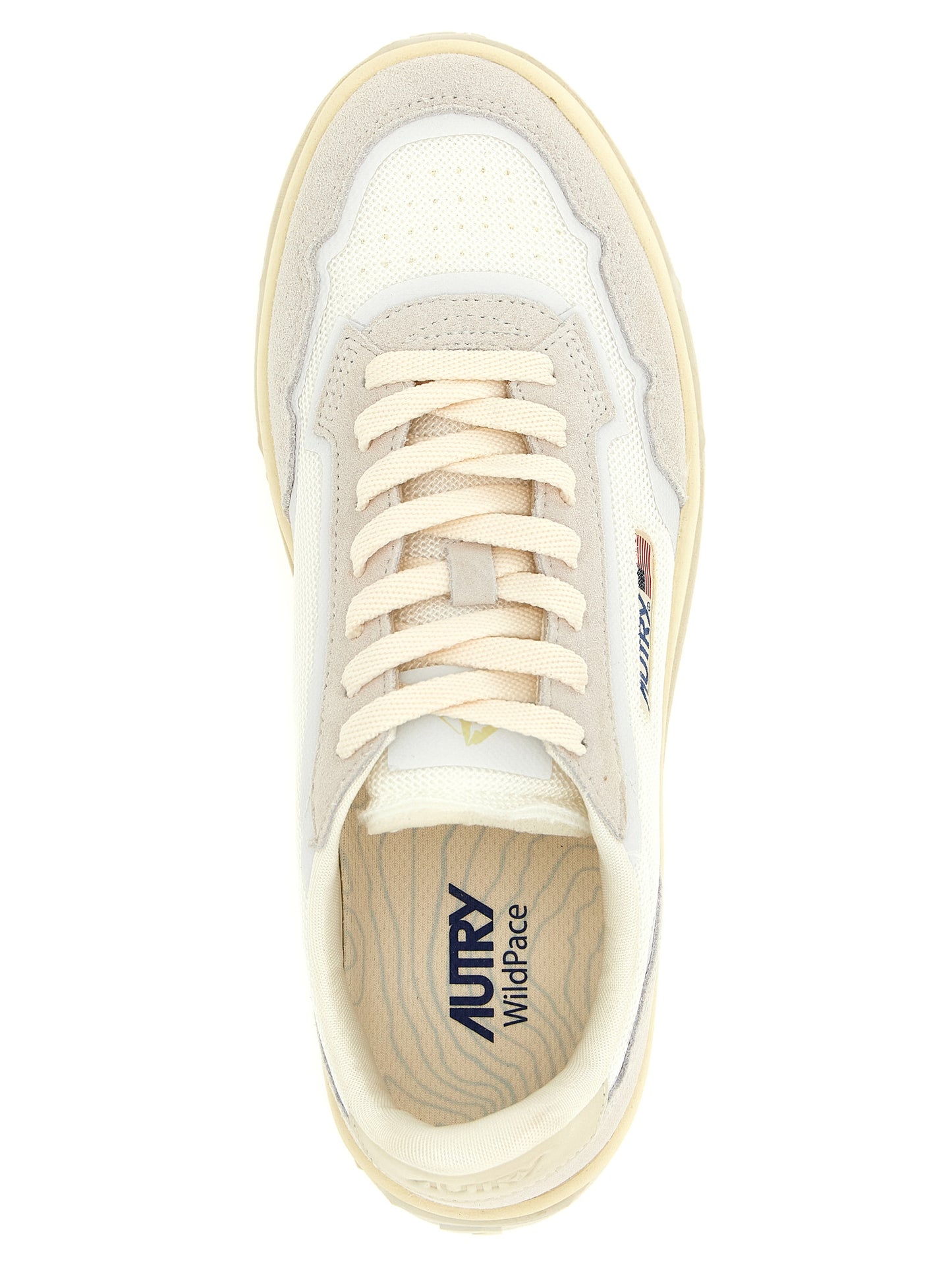 Sneakers by Autry for men in cotton terry suede leather & tu gray features an fashionable silhouette, showcasing the premium Cordura Men's Low Top Cotton Terry Suede Leather & TU Sneakers in a fashionable low-top style that offers a fashionable finish for refined style.