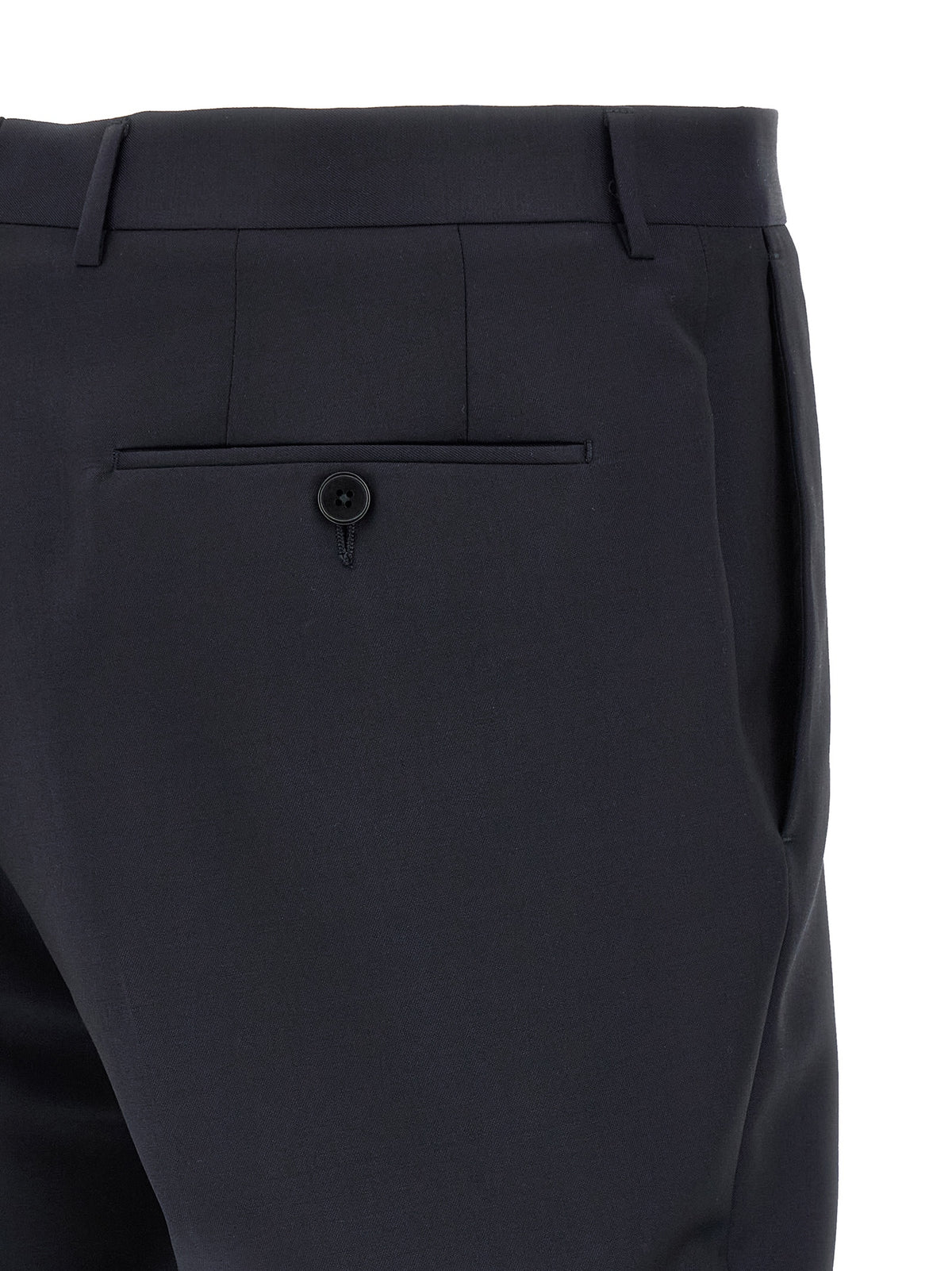ZEGNA Men's Viscose Mohair Wool Pant Suit - Blue