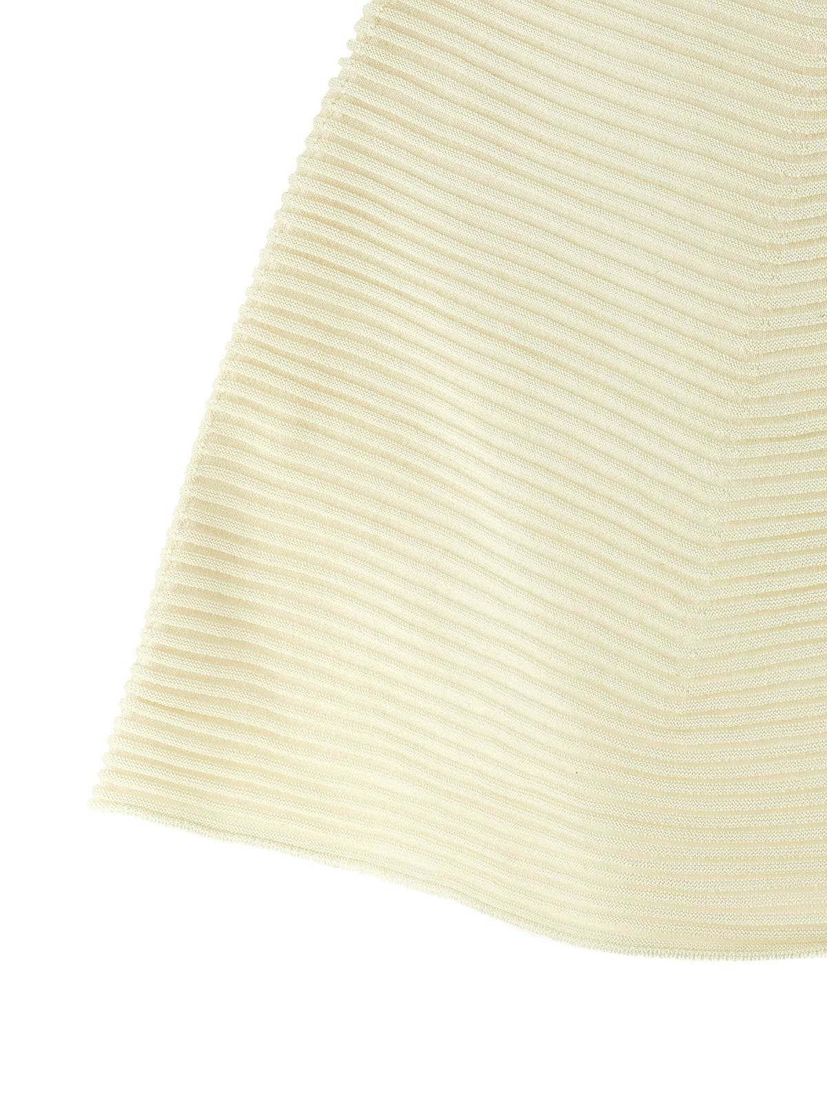 Dress by Issey Miyake for women in polyester & nylon bicolour & yellow features an cute silhouette, detailed with a and that elegantly flows into a cute short mini.