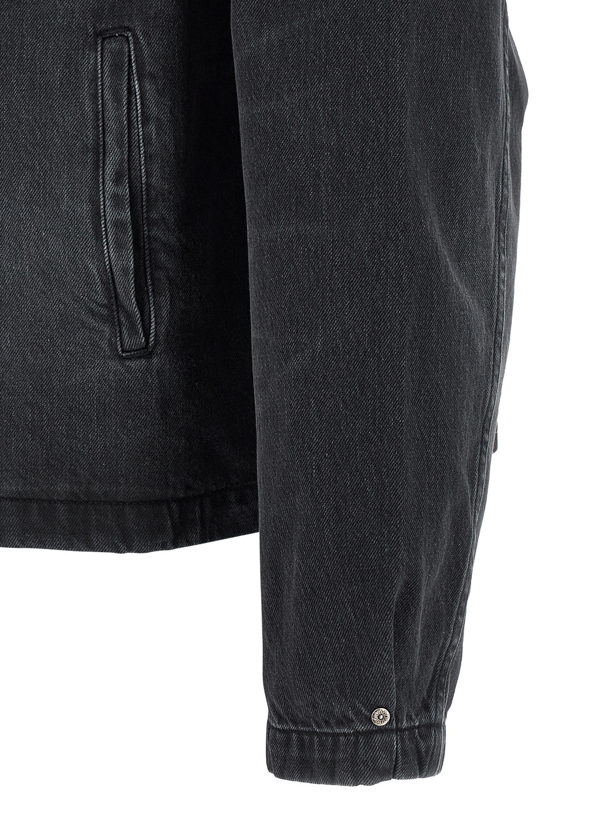 MFPEN Men's Organic Cotton Denim Trucker Jacket - Black