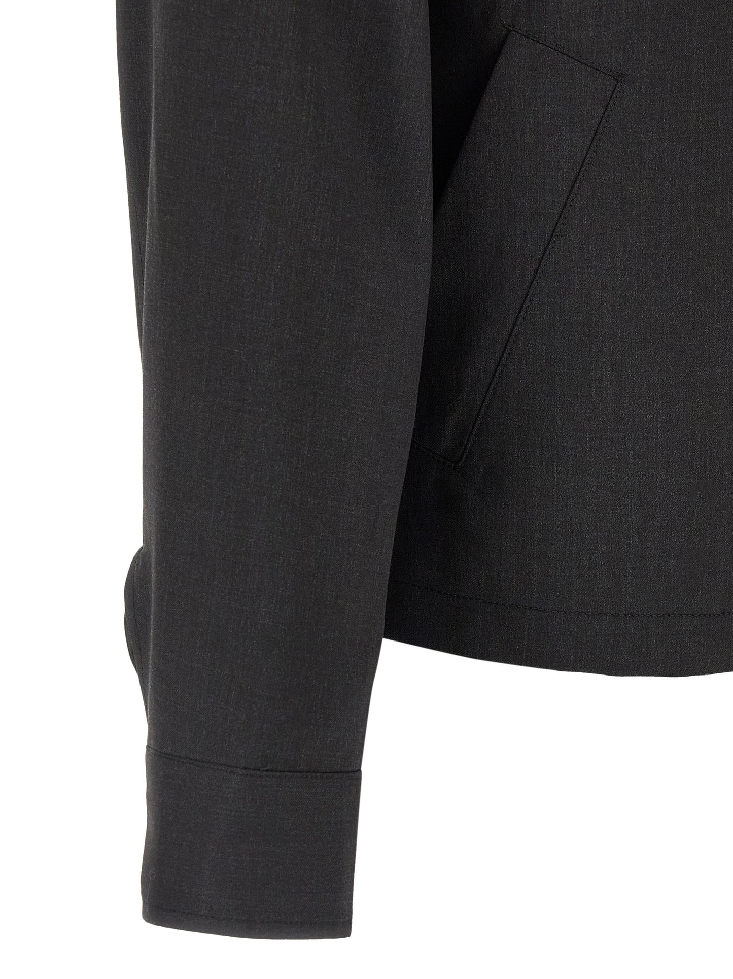 MFPEN Men's Lightweight Wool Overcoat - Gray