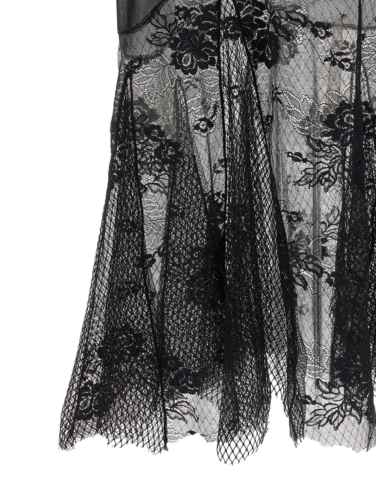 Dress by The Attico for women in polyamide cotton black showcases a striking silhouette, elegantly detailed with a , refined , and a striking midi short for a striking finish.