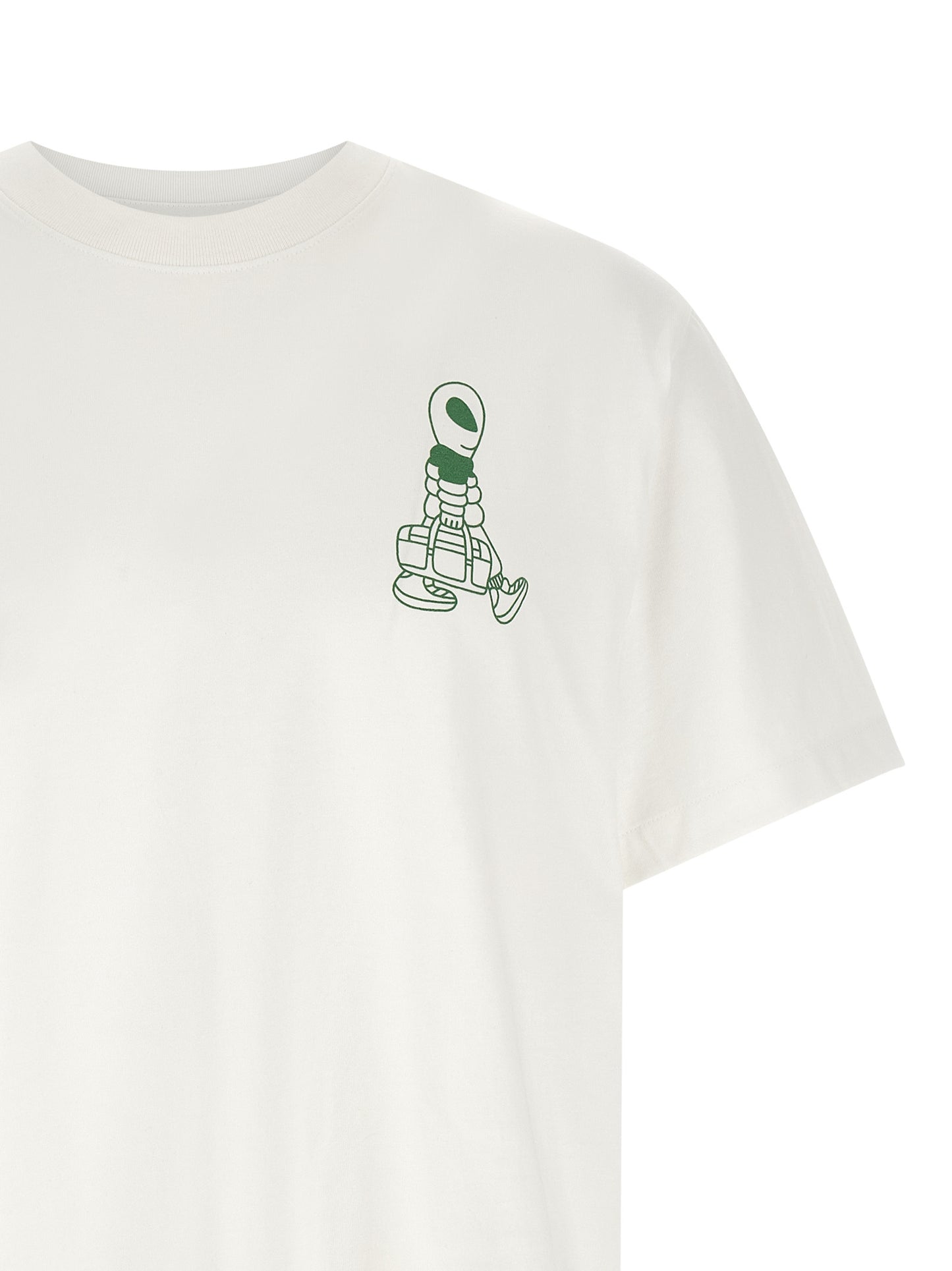 T-Shirt by The North Face for men in cotton bicolour, green & print showcases a unassuming silhouette, artfully detailed with a refined and unassuming for a sophisticated, contemporary look.