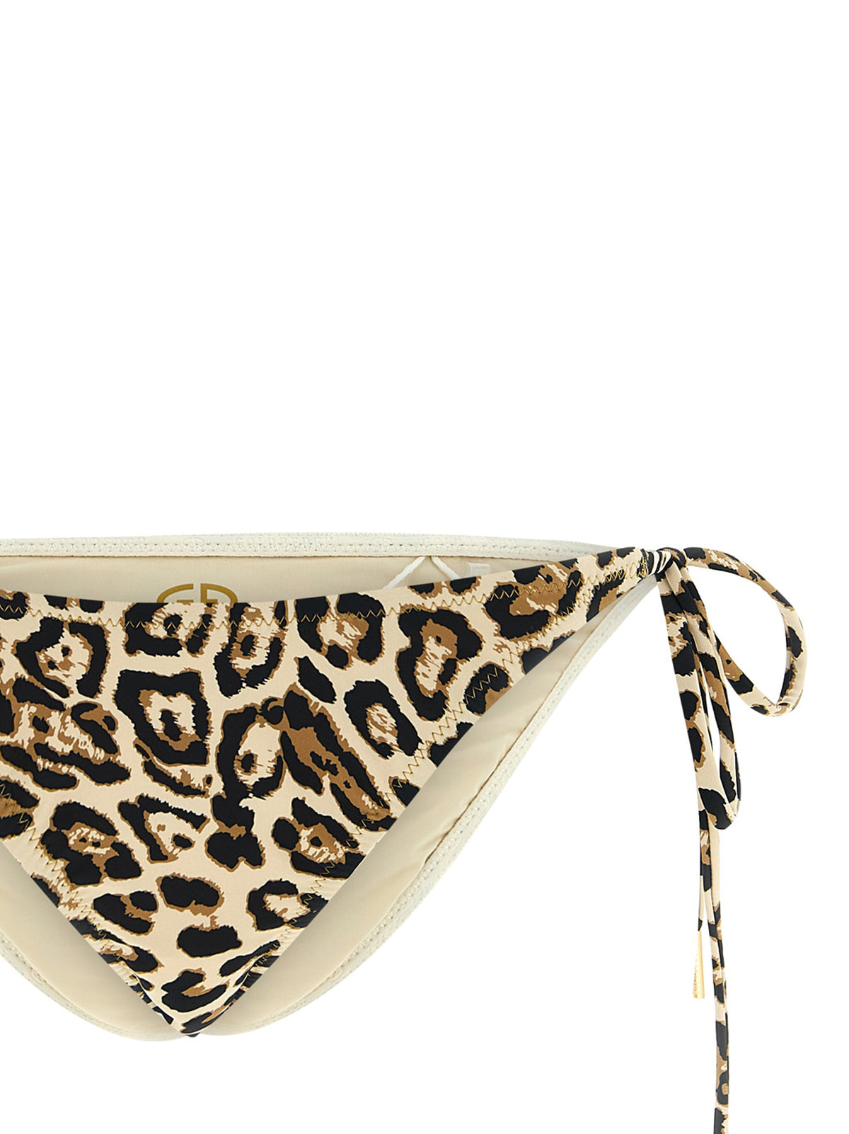 This Bikini by GOLDBERGH for women in stretch polyamide polyester beige & print features a beach chic silhouette from the Women's Stretch Polyamide Polyester Bikini collection, showcasing a beach chic cut for a refined poolside look.