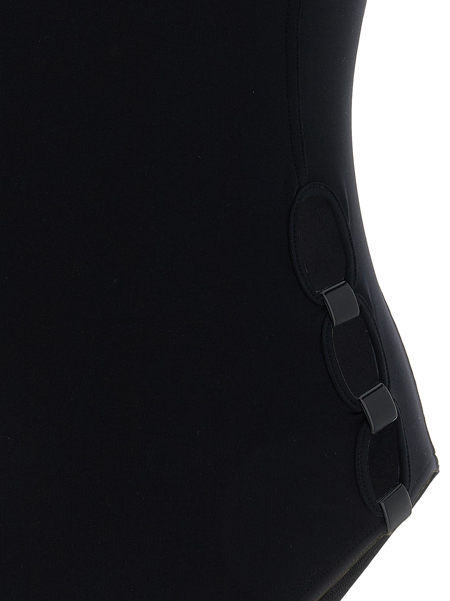 Eres Black Polyamide One-Piece Swimsuit