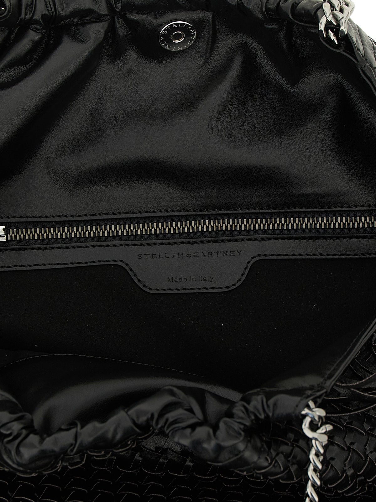 Stella McCartney Falabella Polyamide Medium Shoulder Bag - Black Signature