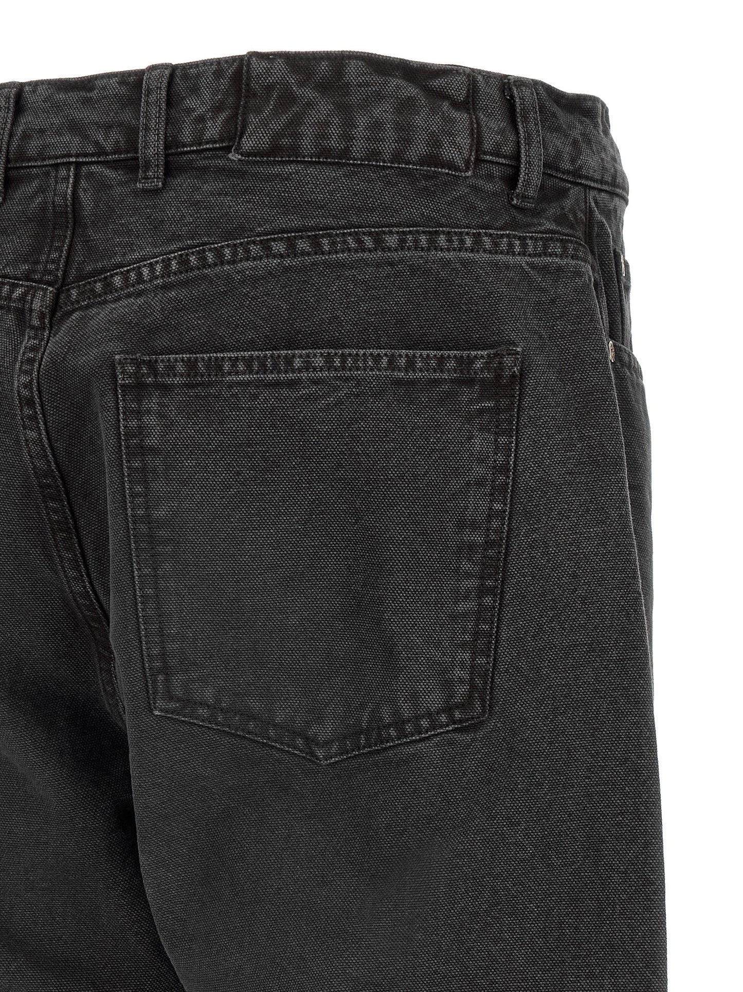 MFPEN Men's Straight Leg Wide Organic Cotton Denim Jeans - Gray