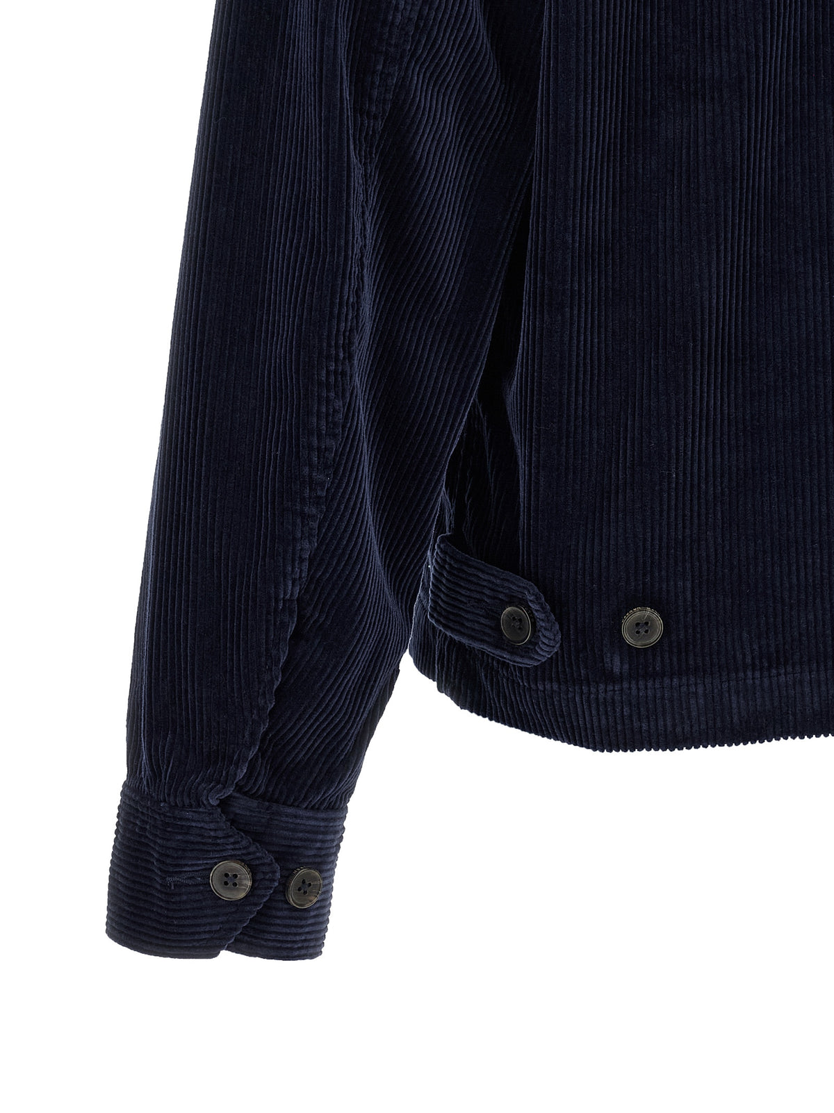 Polo Ralph Lauren Pony Men's Cotton Corduroy Twill Overcoat - Blue