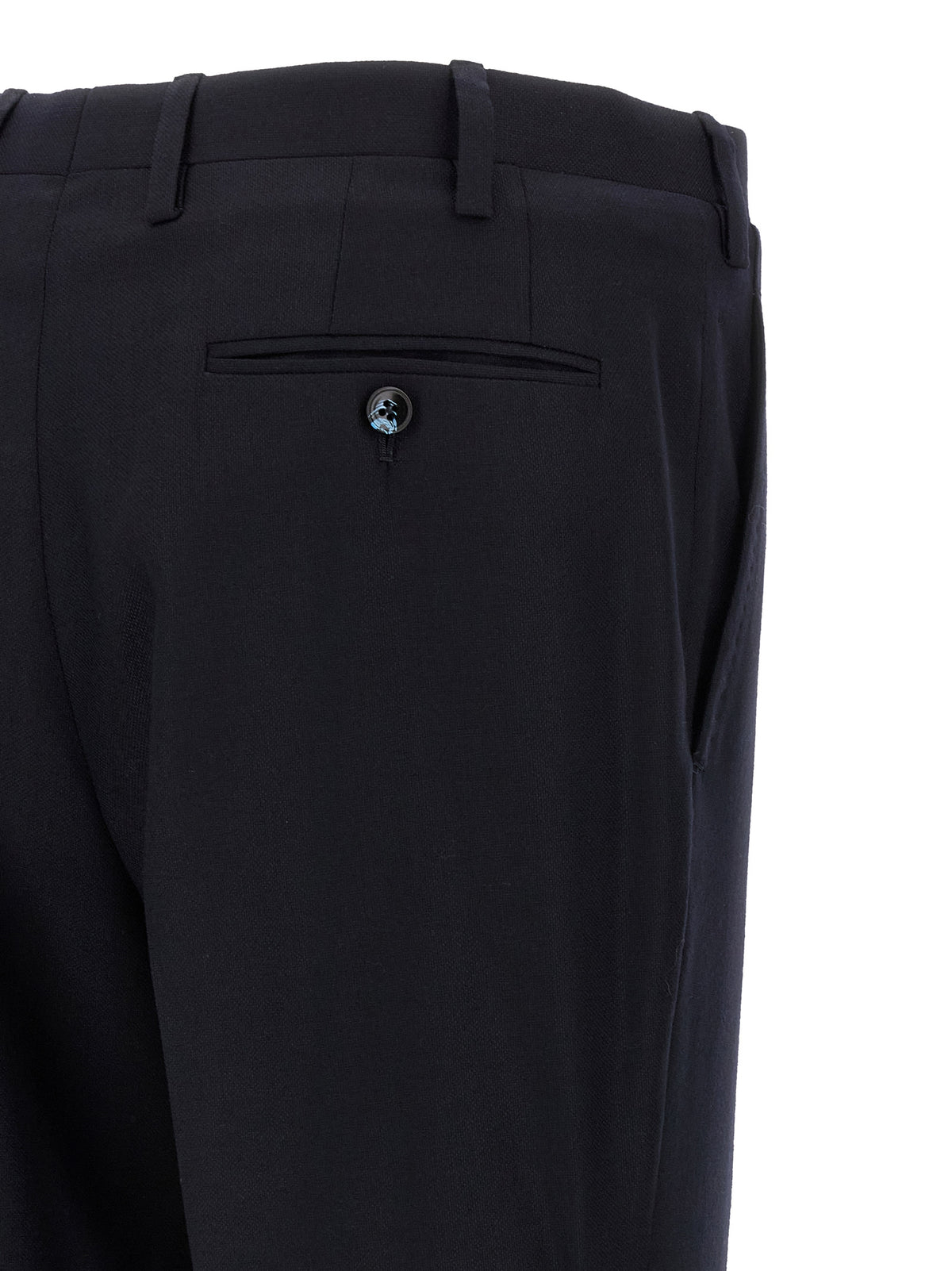 Kiton Men's Straight Leg Virgin Cashmere Wool & Linen Pant Suit - Blue