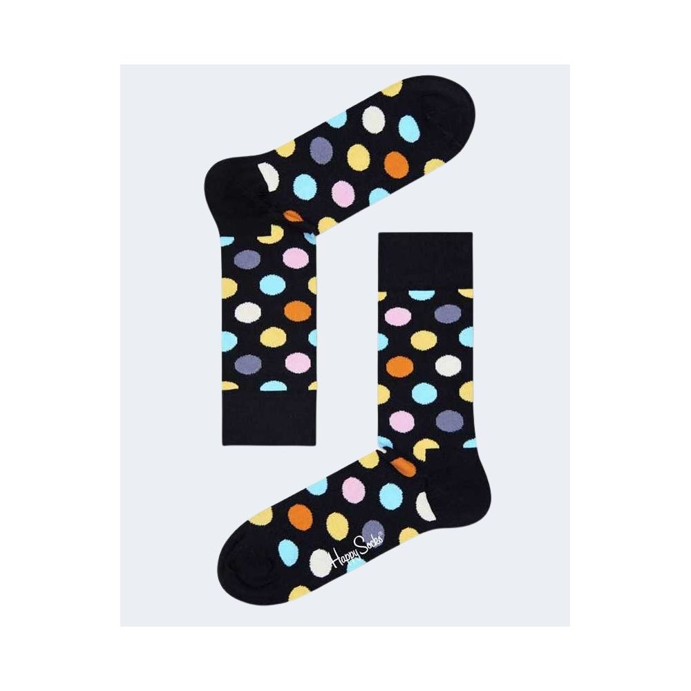 Happy Socks Men's Cotton Polyester Socks - Black