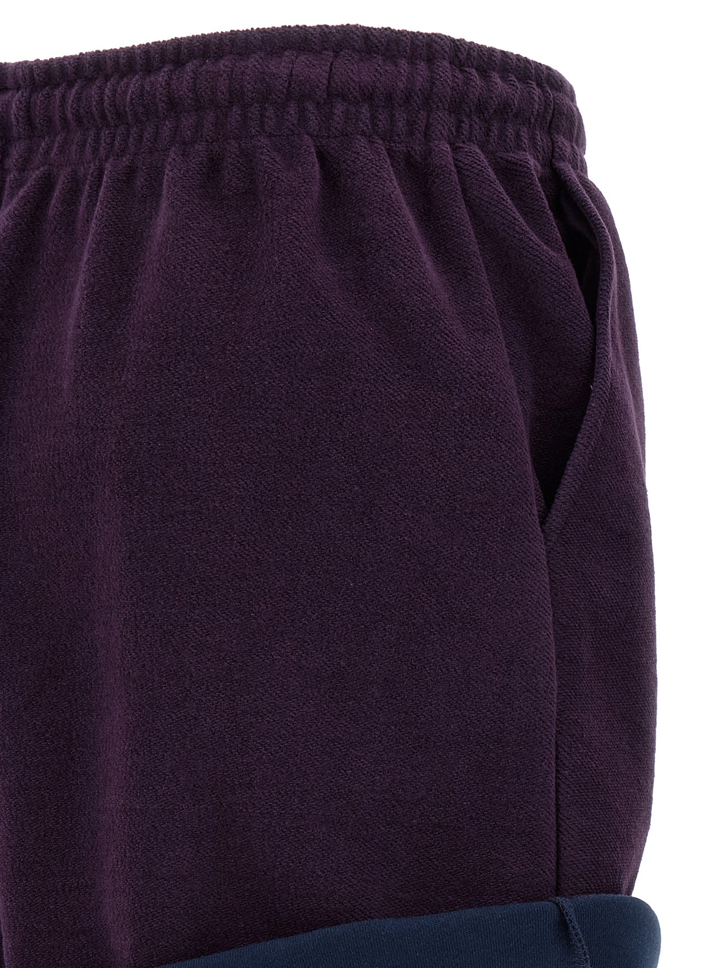 The Attico Women's Cotton Bermuda Shorts - Purple