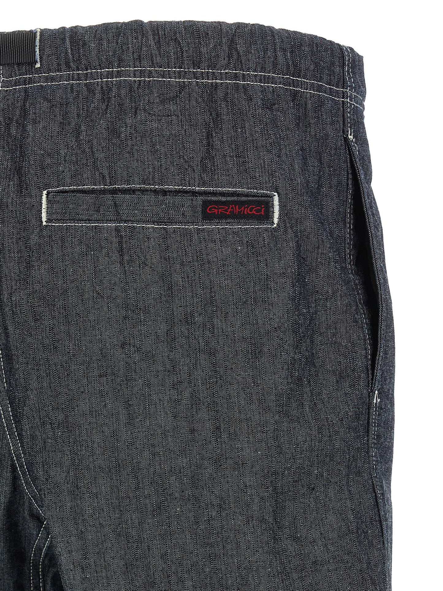 Gramicci Japanese Ribbon Men's Denim Cotton Shorts - Blue