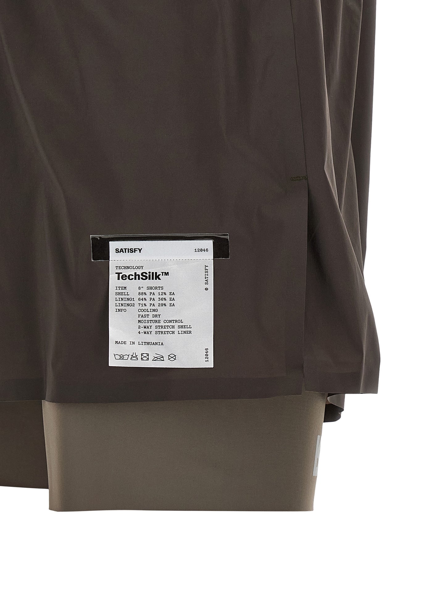 Bermuda Shorts by SATISFY for men in stretch nylon gray features a eye catching wide and short with a eye catching .