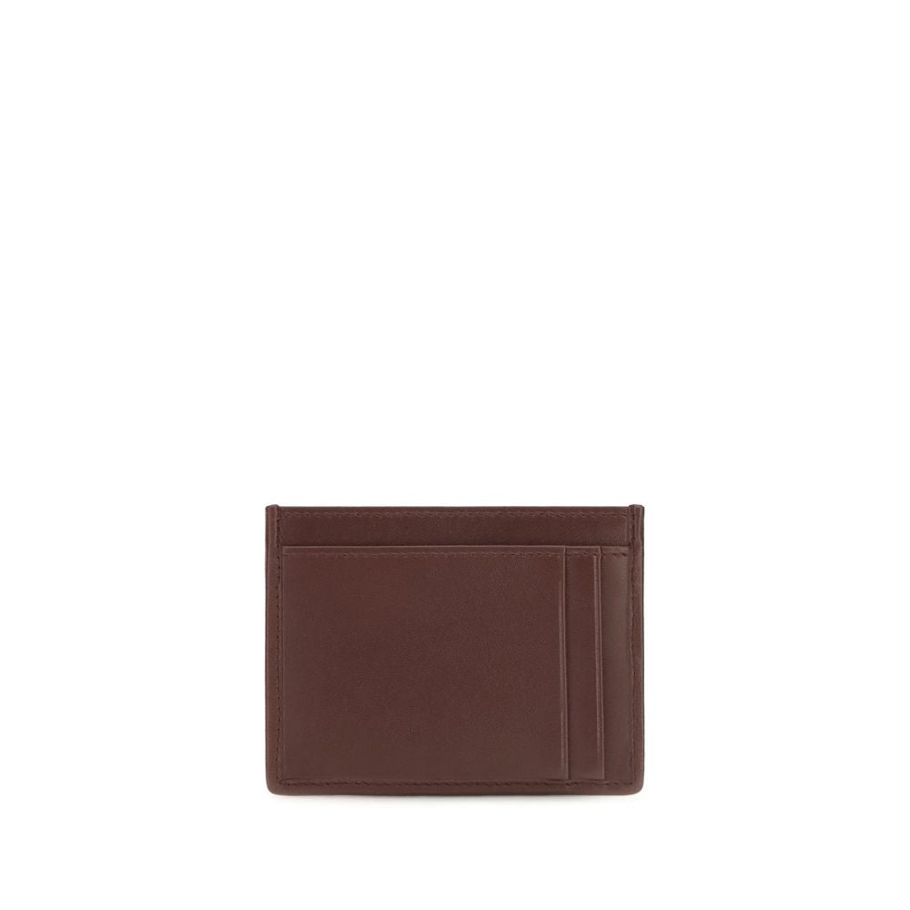 Miu Miu Nappa Lamb Leather Cardholder Wallet - Bordeaux