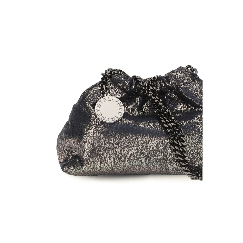 Stella McCartney Falabella Polyester Mini Shoulder Drawstring Bag - Blue Signature