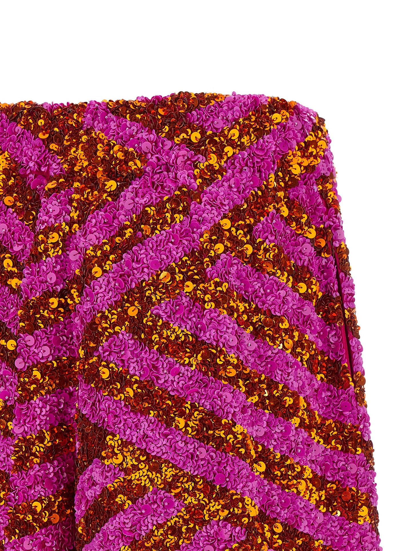 Dries Van Noten Women's Wide Viscose & Sequins Bermuda Shorts - Multicolor