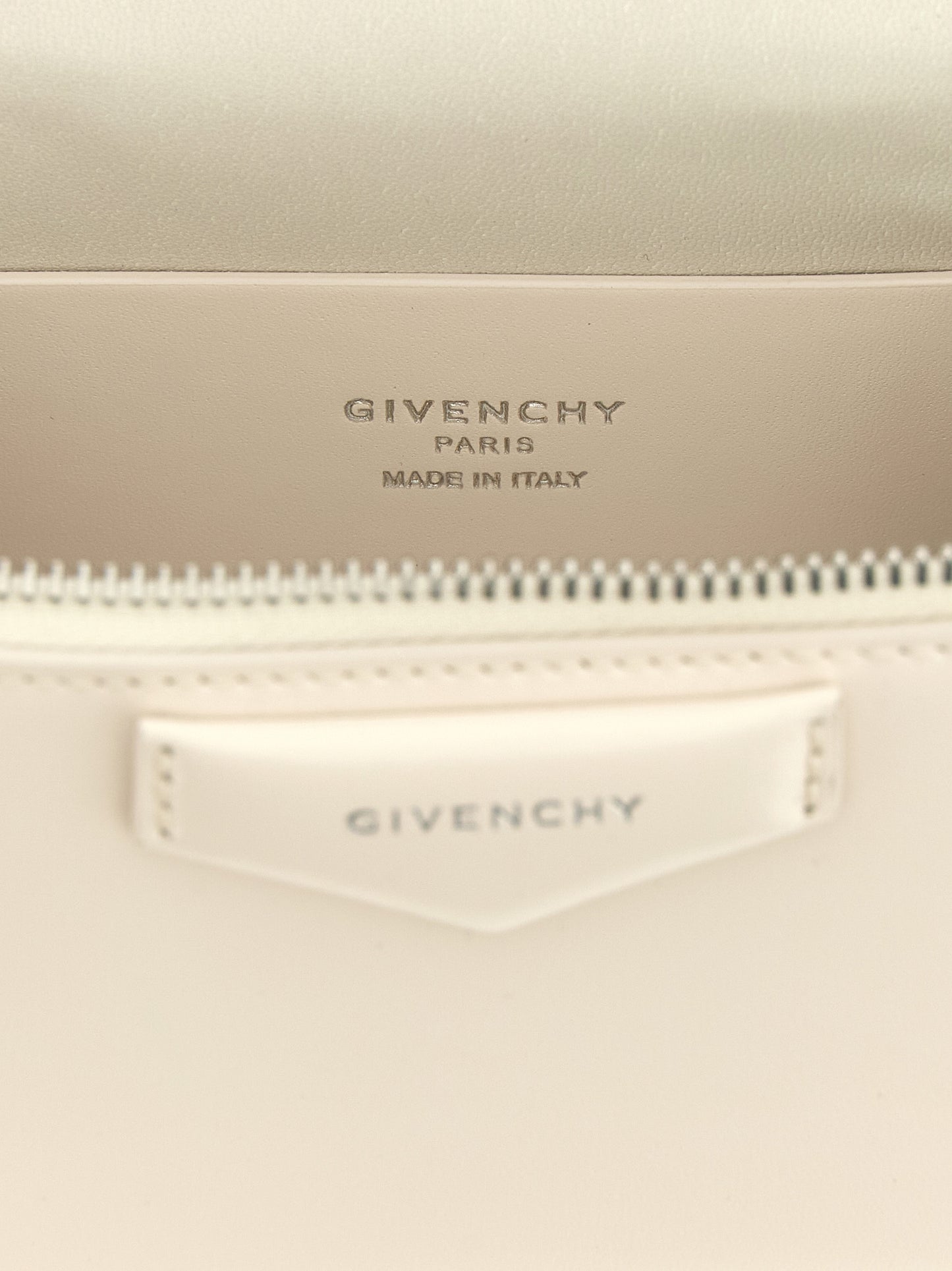 Givenchy Antigona Nappa Leather Crossbody Box Handbag - White