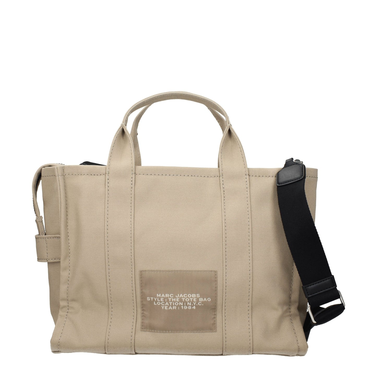 Marc Jacobs Fabric Medium Handbag - Beige