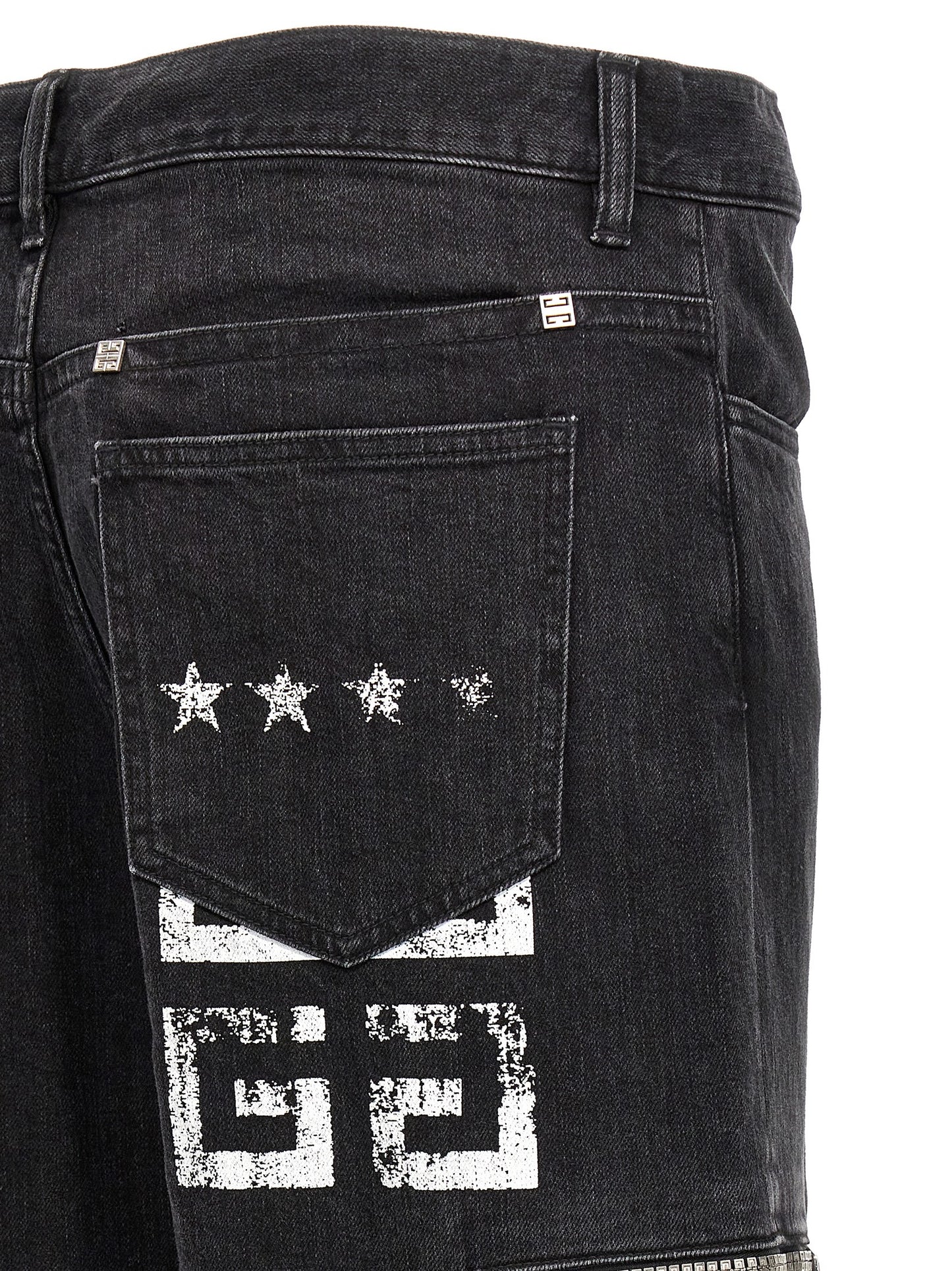 Givenchy Black Cotton Jeans Denim