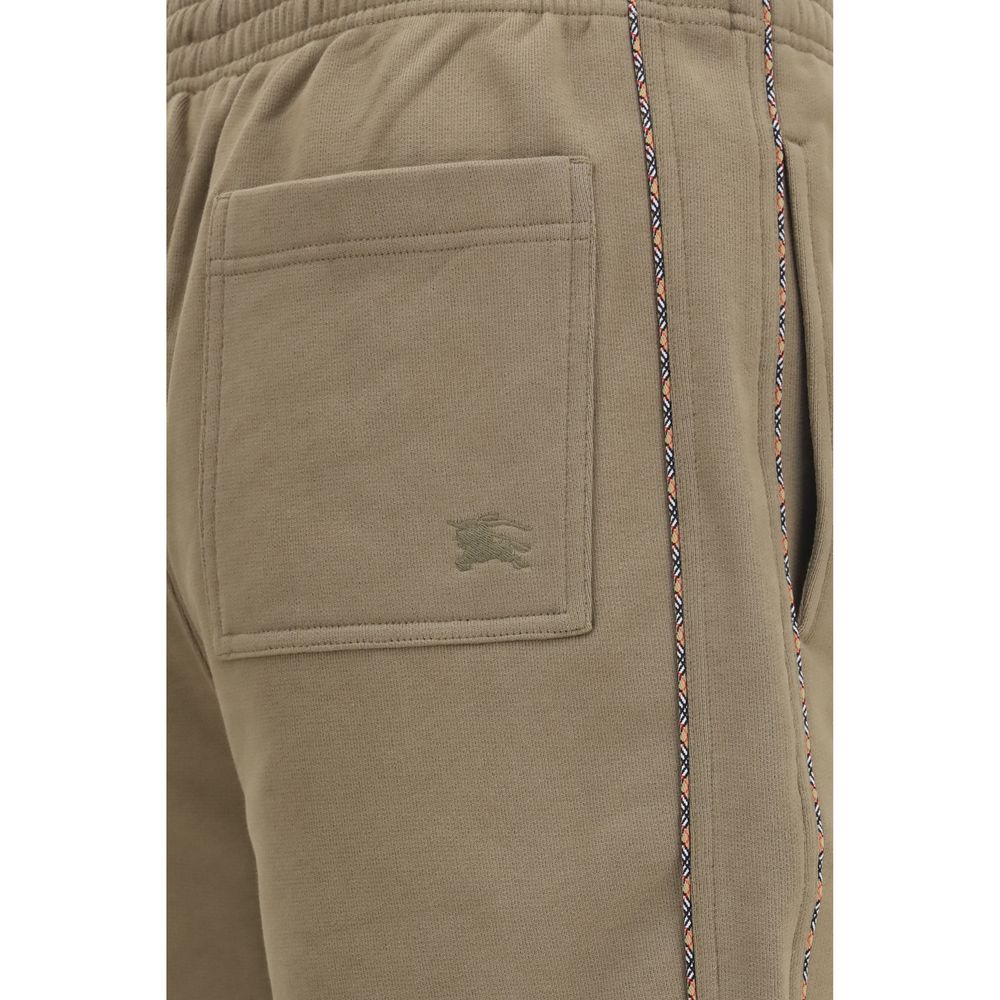 Burberry Men's Regular Fit Cotton Terry Cloth Bermuda Shorts - Brown