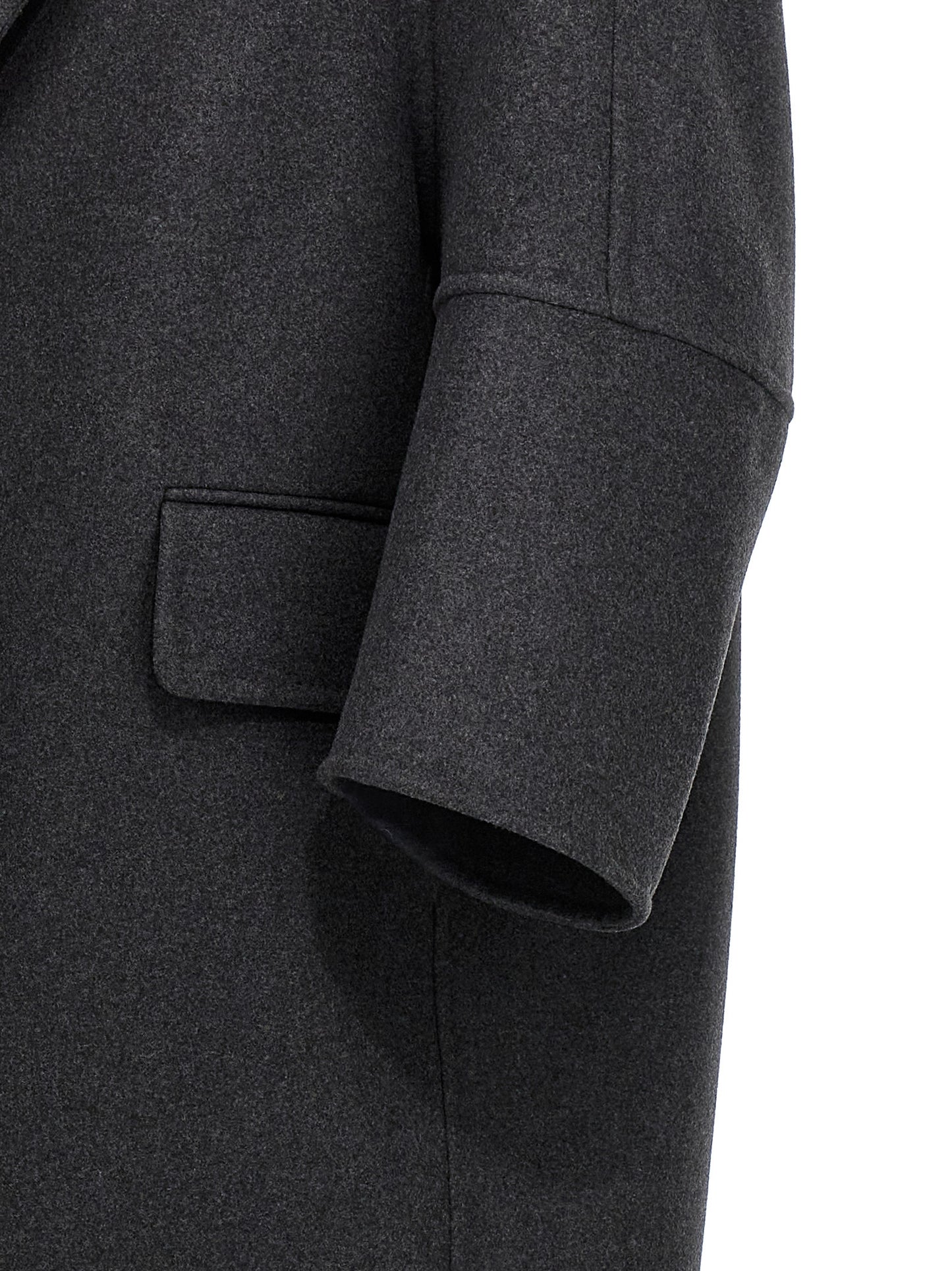 Max Mara Women's Cashmere Virgin Wool Overcoat - Gray
