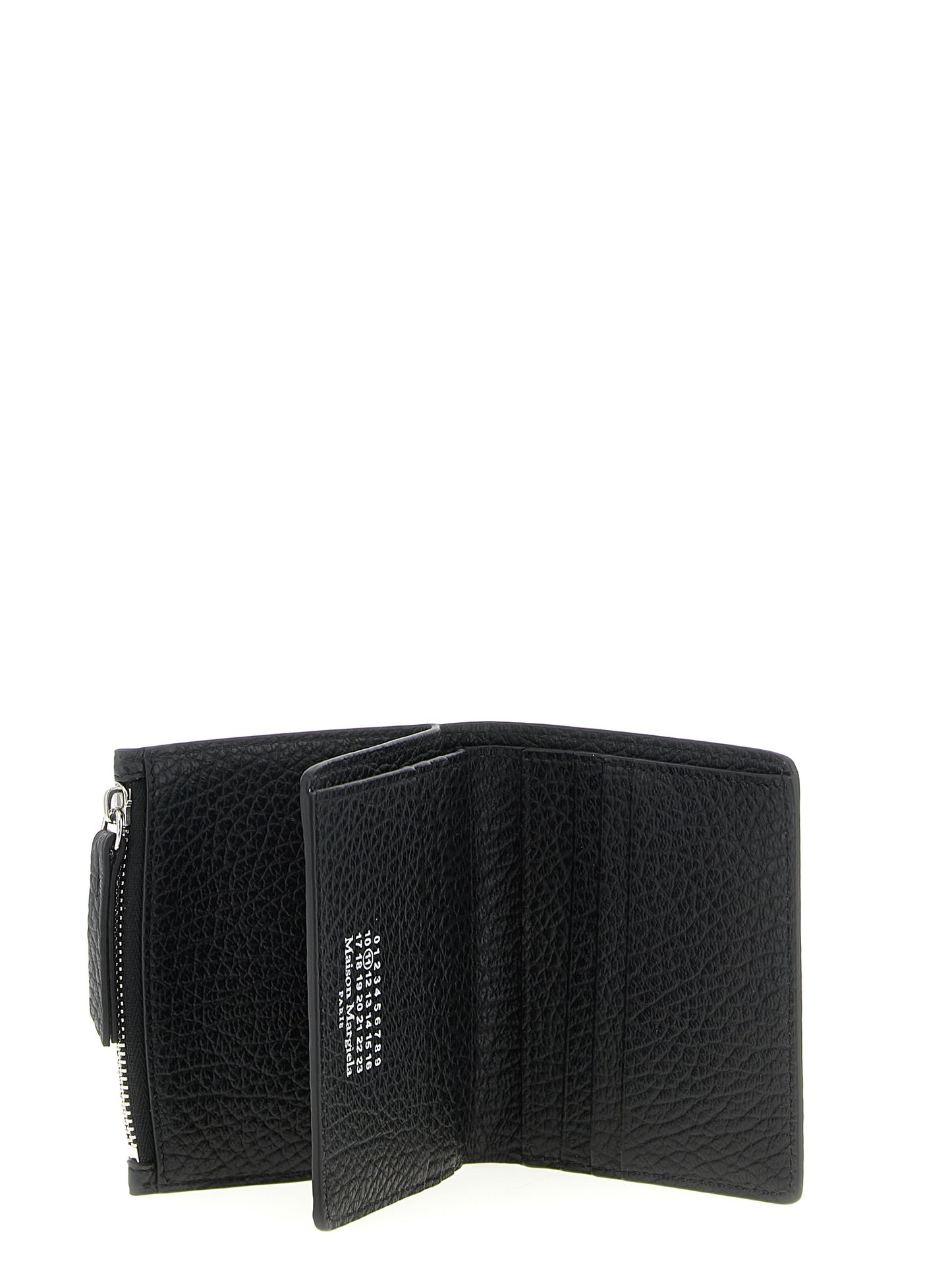 Maison Margiela Calfskin Leather Cardholder Card Case - Black
