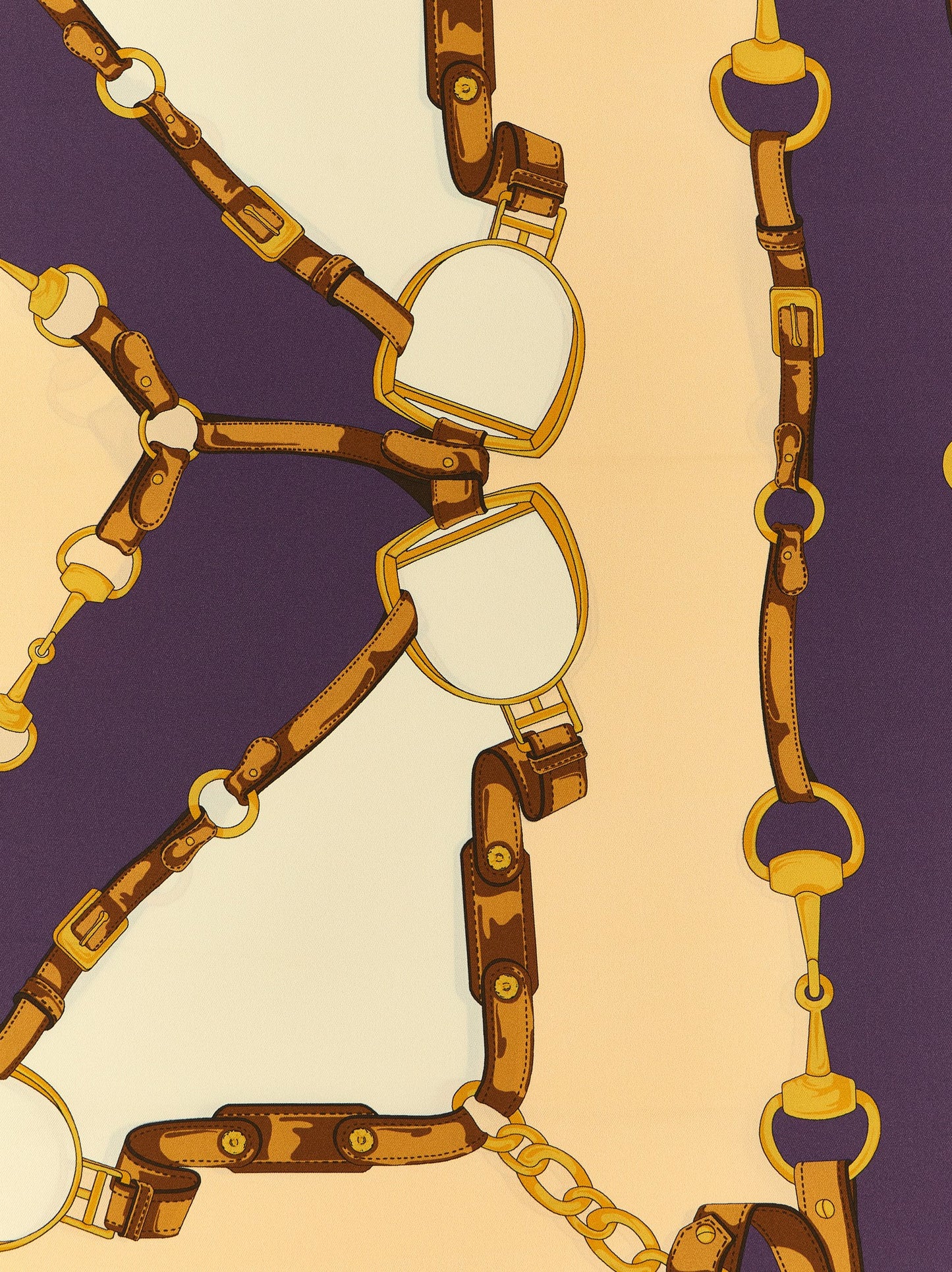 Scarf by Gucci for women in silk beige & print presents a effortlessly chic silhouette, artfully capturing the essence of the effortlessly chic Silk Scarf design for a sophisticated look.
