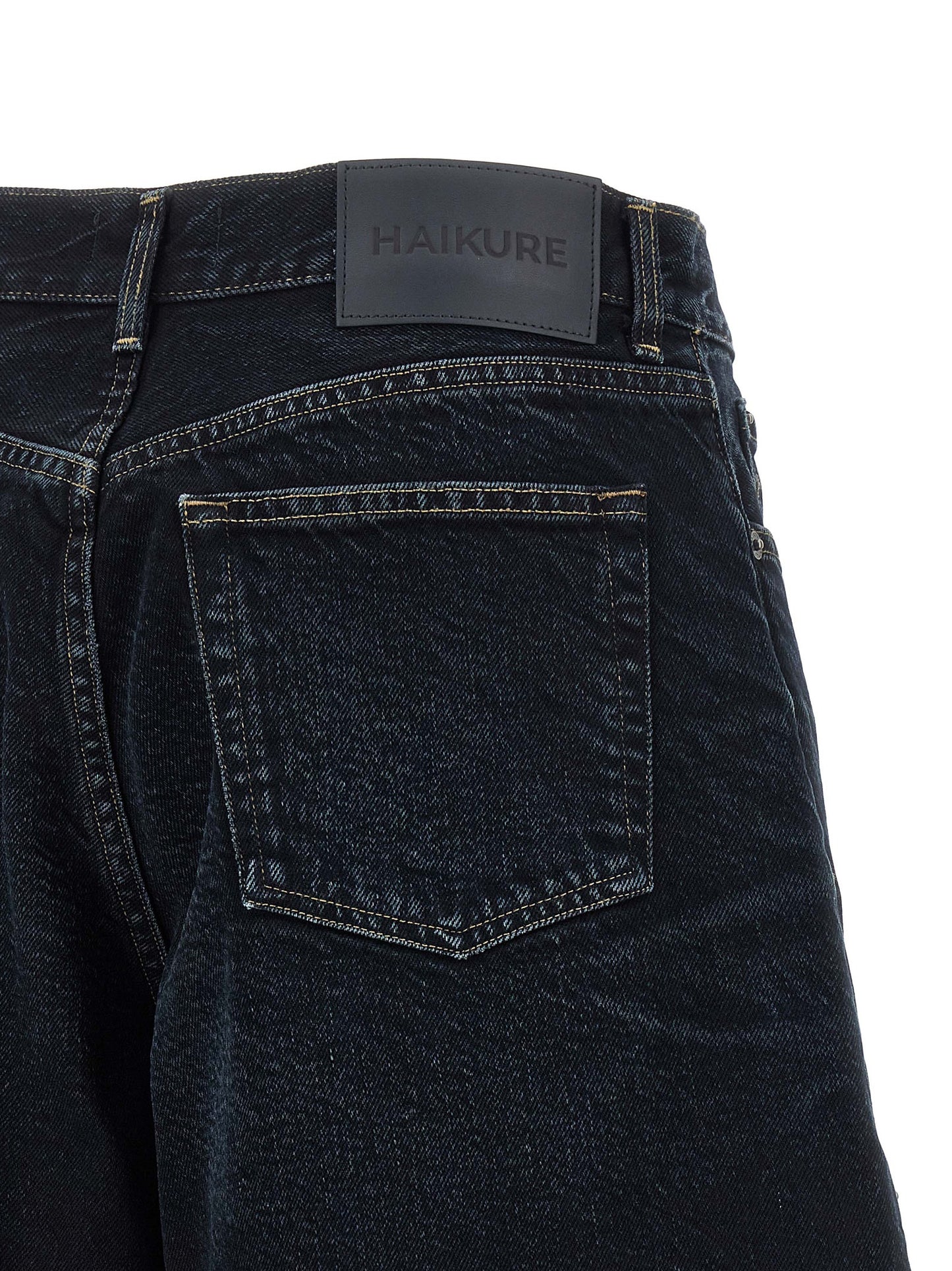 Denim Shorts by Haikure for women in denim cotton blue & indigo features an effortlessly on trend silhouette, showcasing a effortlessly on trend relaxed-fit & wide and short cut with a comfortable for a refined look.