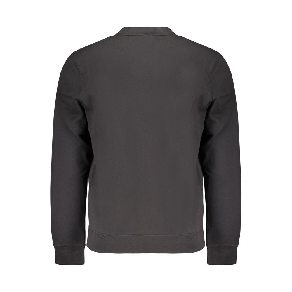 Calvin Klein Men's Crew Neck Cotton Sweatshirt - Black Print