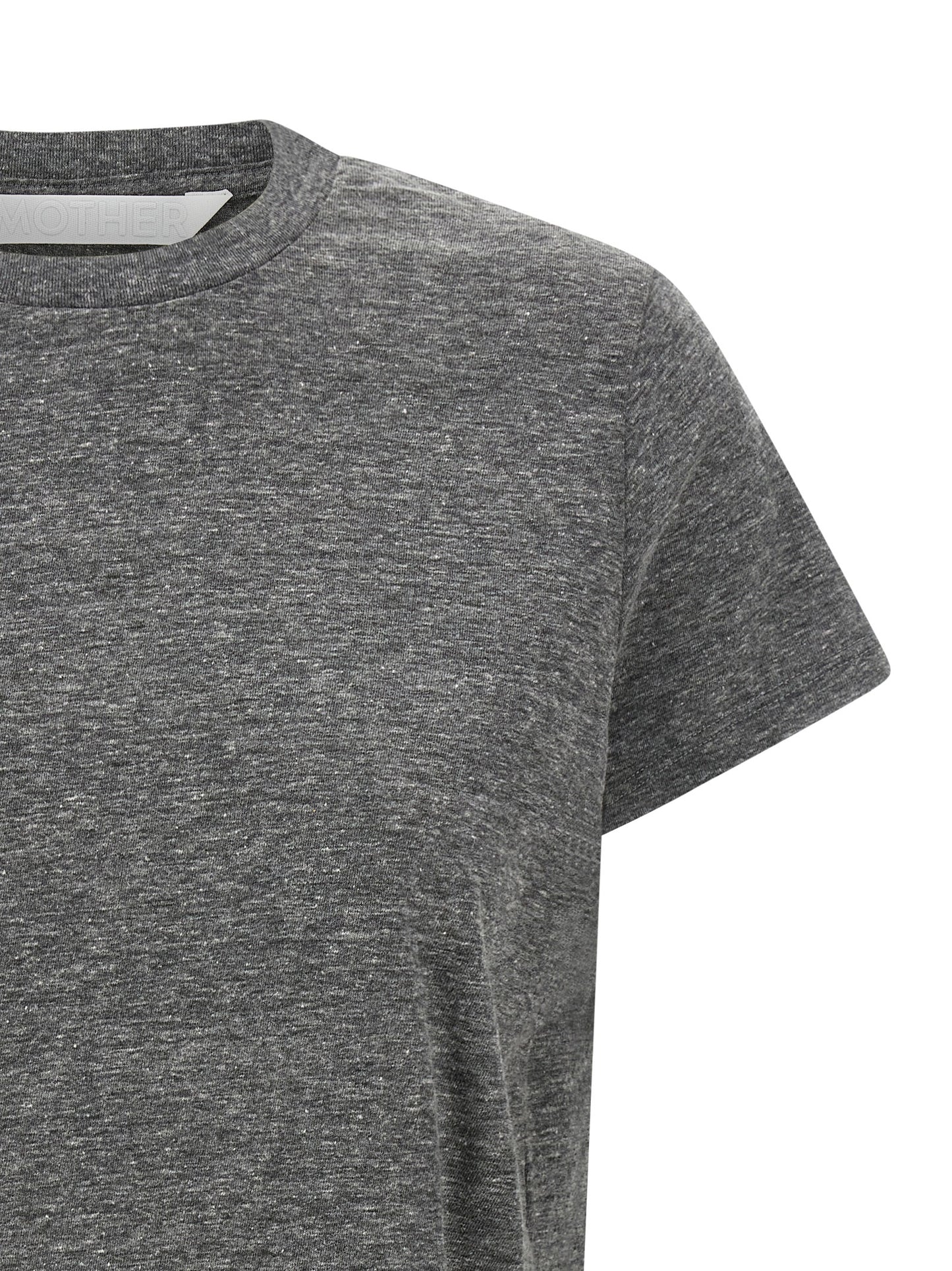 Mother Denim Gray Polyester T-Shirt