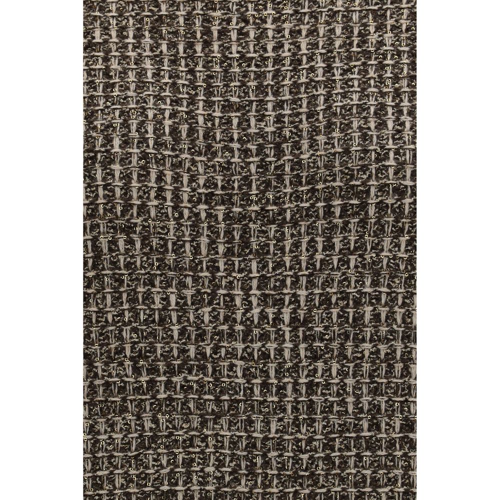 Dress by Fabiana Filippi for women in polyamide polyester capra leather & merino wool brown & patterned features a dramatic silhouette, showcasing an elegant and that flows into a dramatic short.