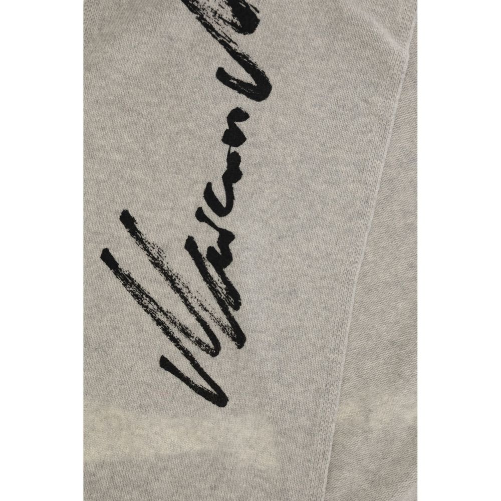 MM6 Wool Scarf - Gray Signature