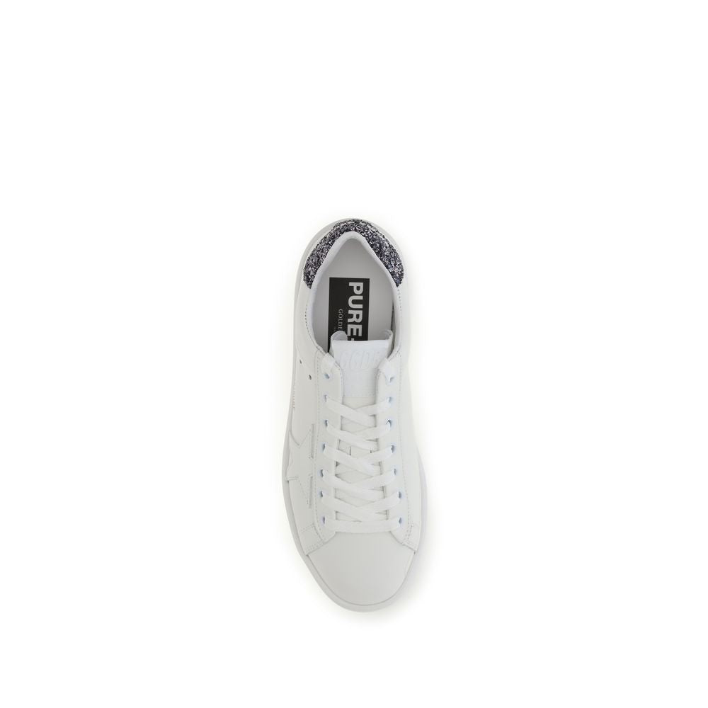 Golden Goose Star Women's Low Top Bos Taurus Calf Leather Sneakers - White