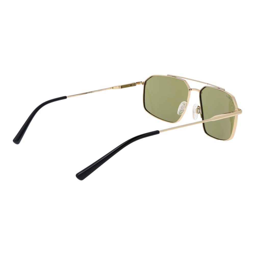 Serengeti Aviator Photochromatic Medium-Tint Metal Sunglasses - Gold