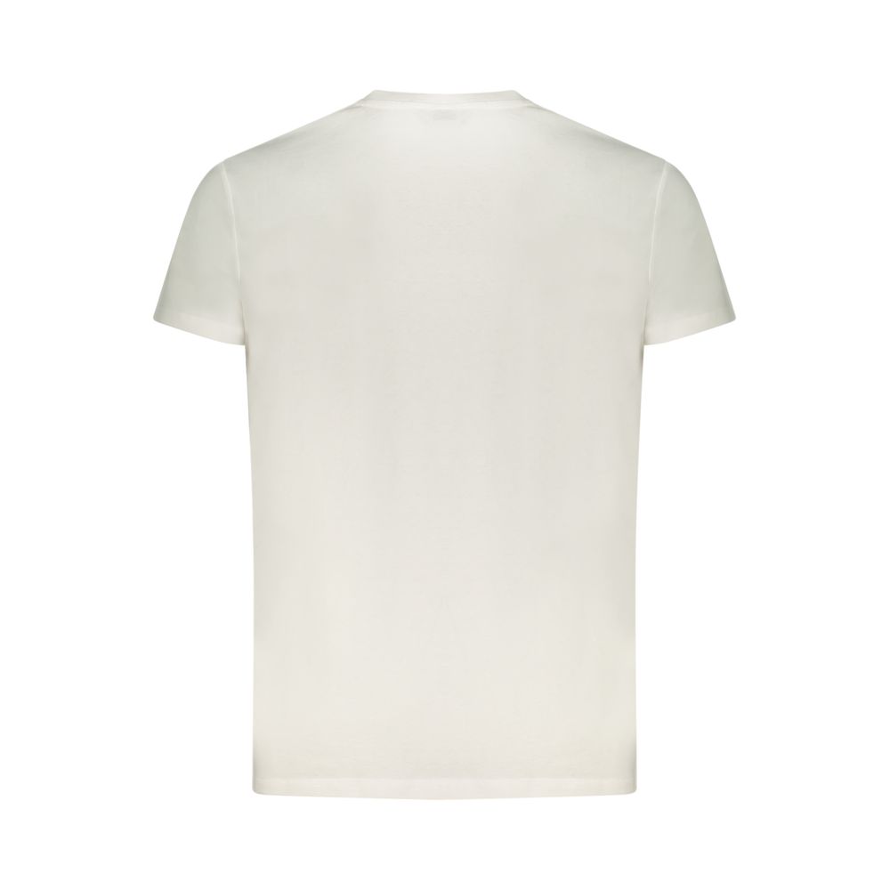 Iceberg Crisp Men's Crew Neck Cotton T-Shirt - White Print