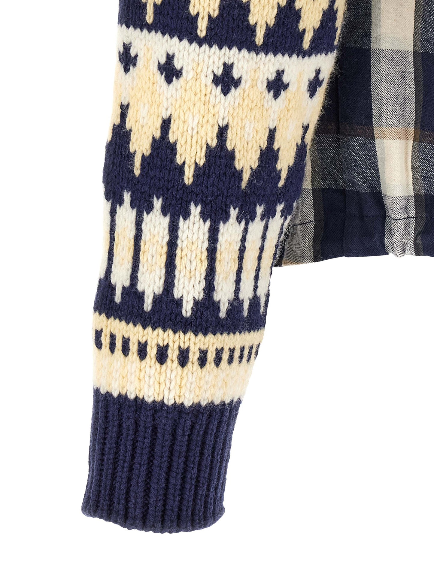 Dsquared² Men's Cotton Flannel Shirt - Multicolor Jacquard