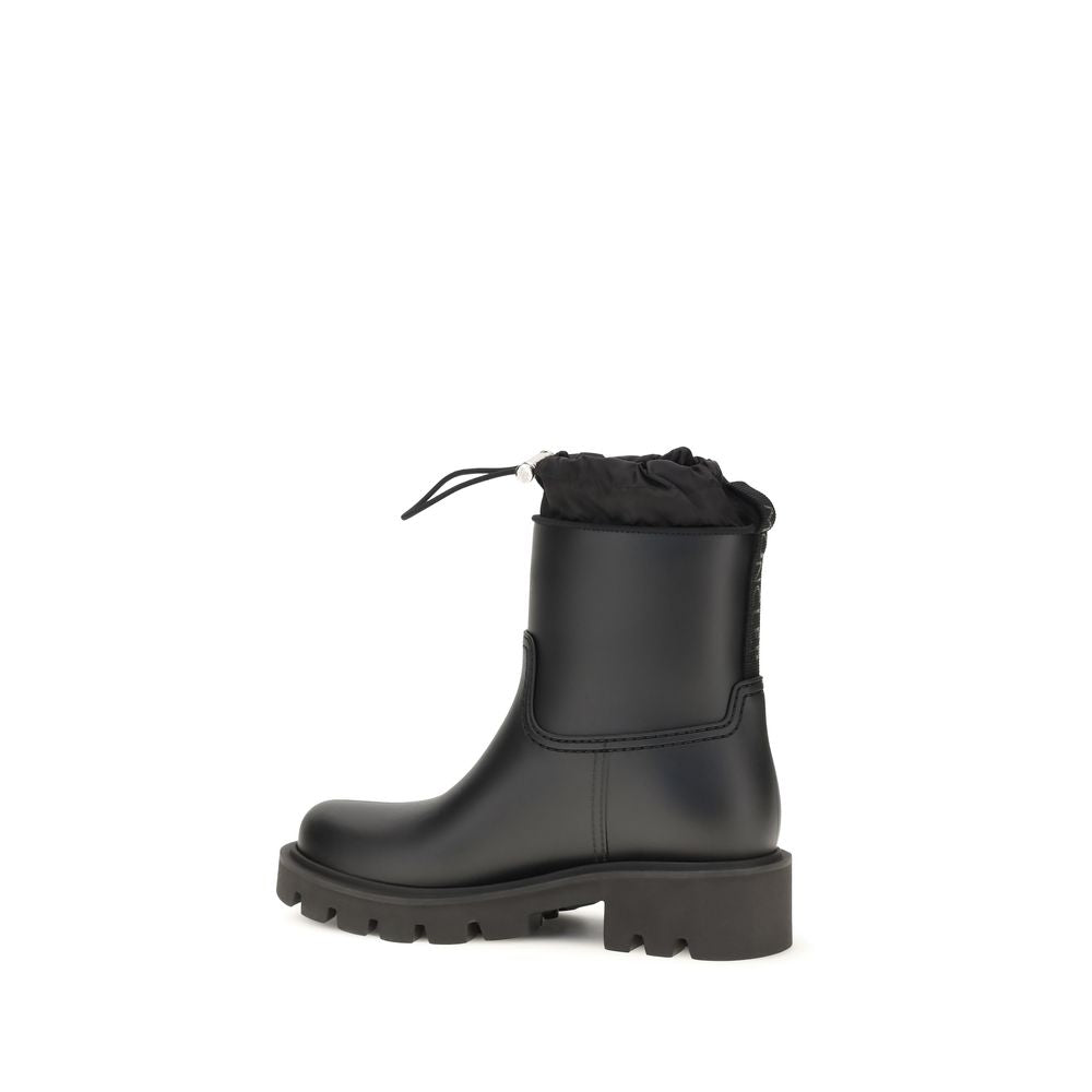 Moncler Women's PVC Rain Boots - Black