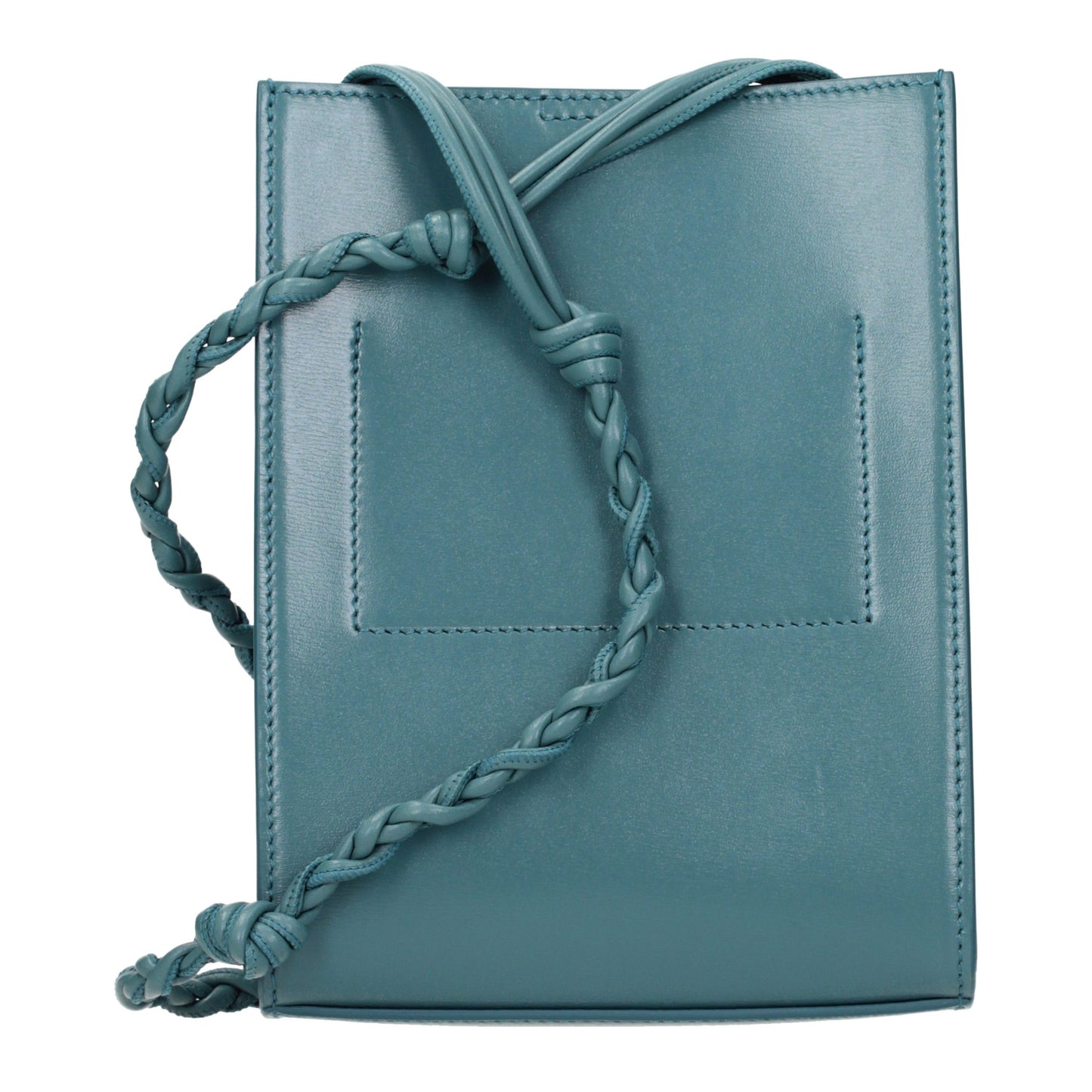 Jil Sander Leather Crossbody Handbag - Green