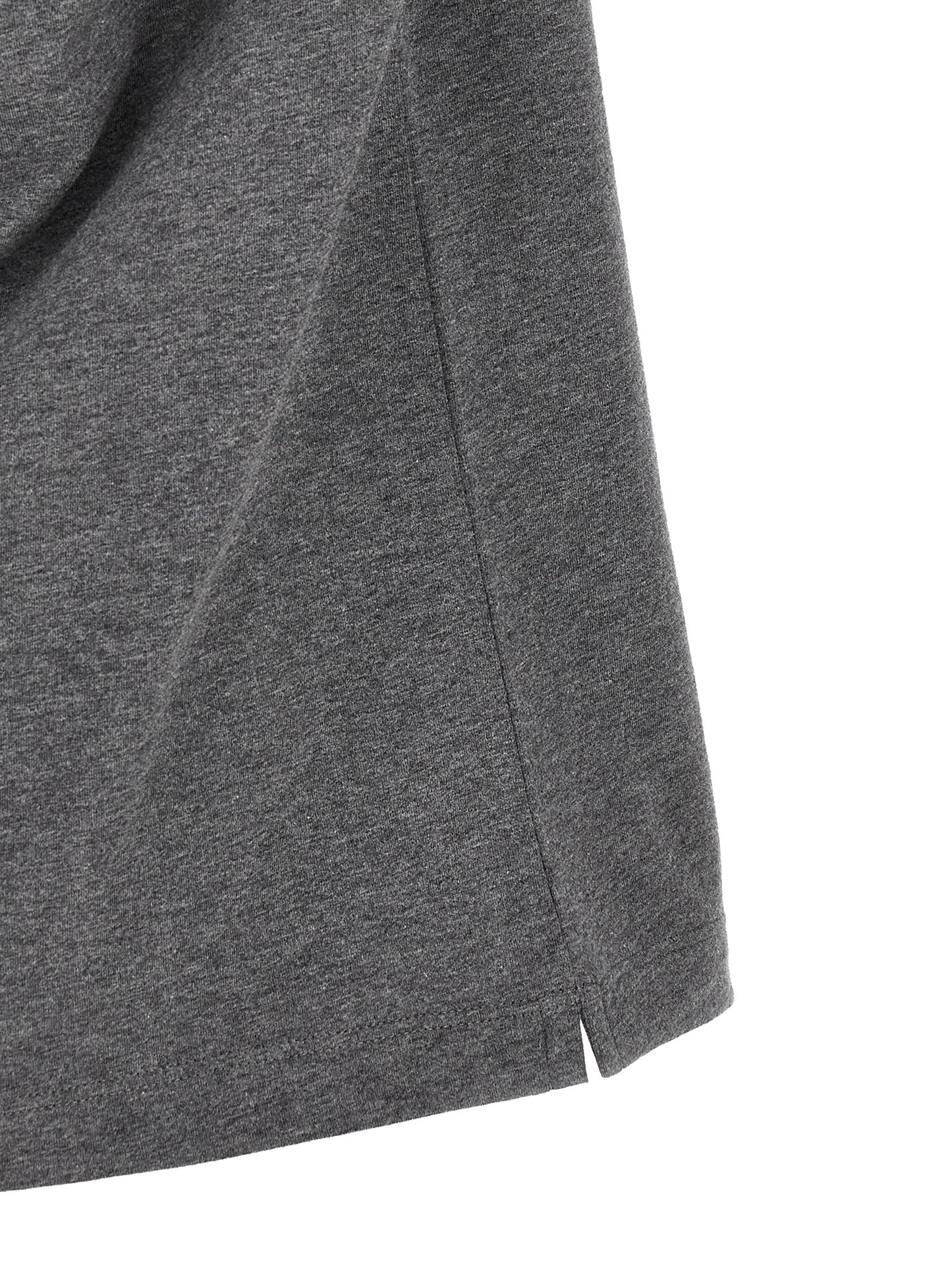 Brunello Cucinelli Gray Cotton T-Shirt